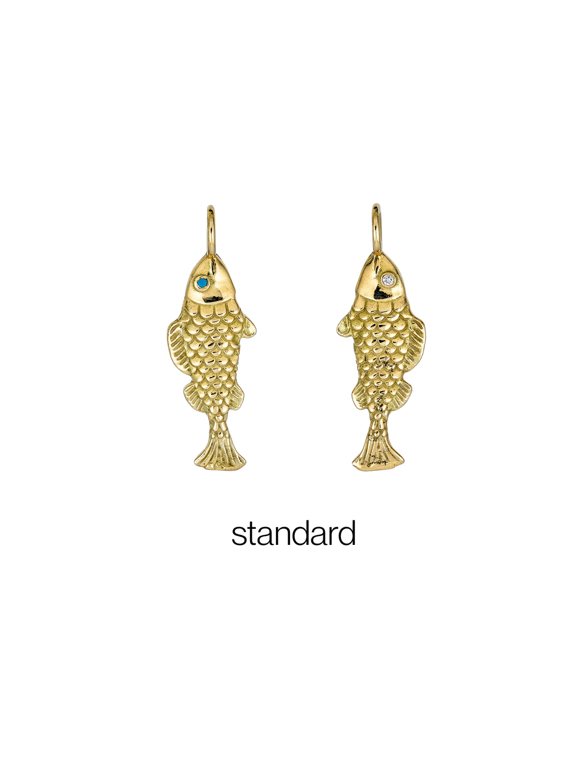 Psari Fish Charm - 2 Sizes