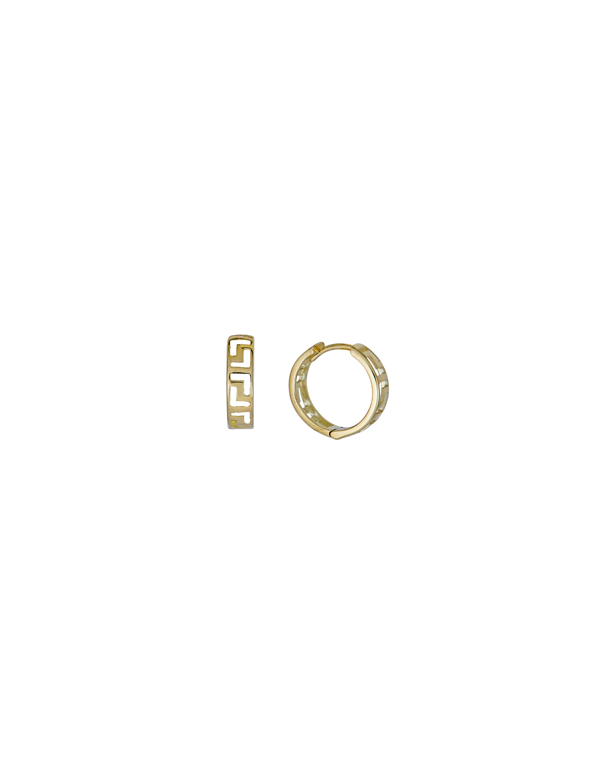 Meandros Mini Hoop Earrings