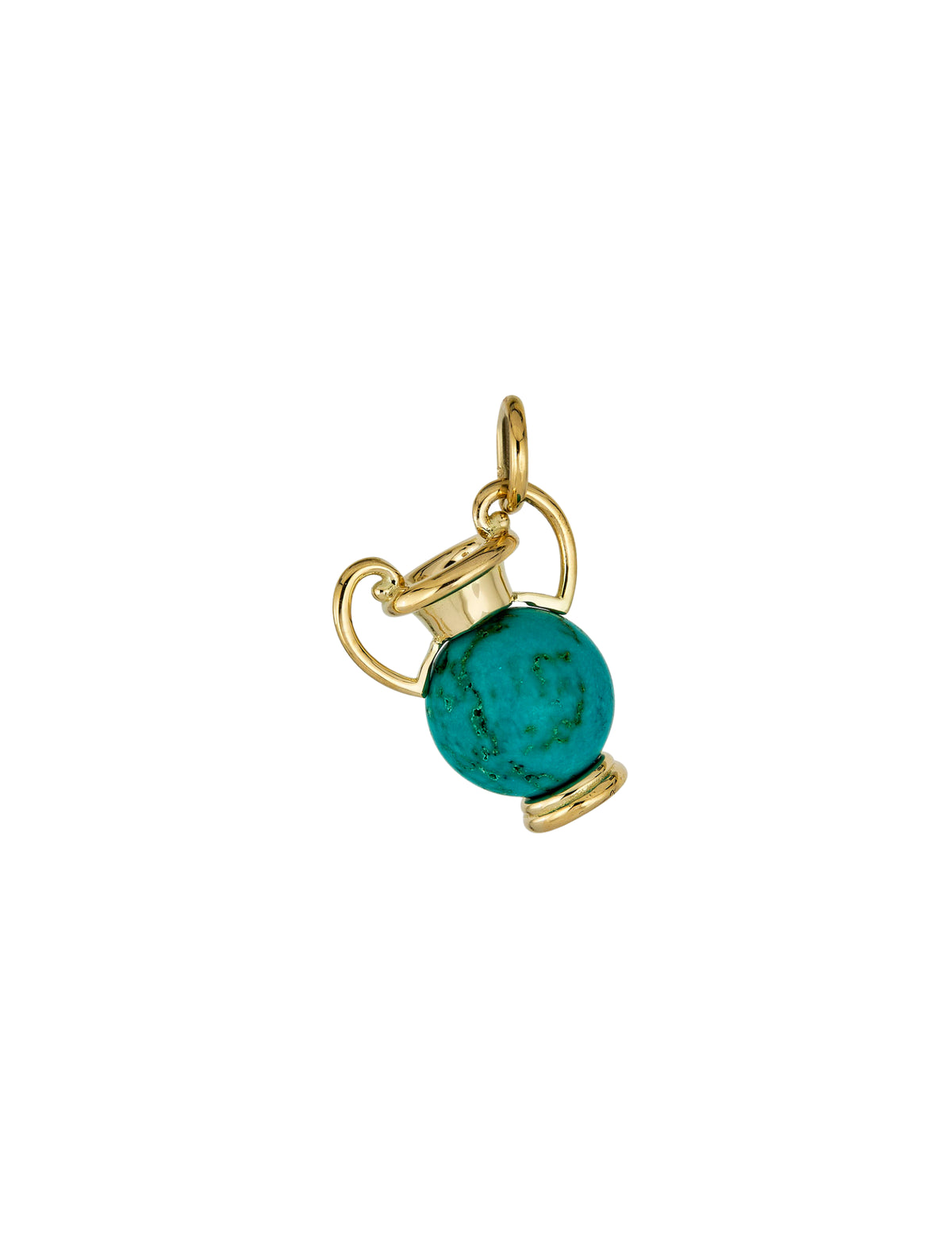 Amphora Charm - Turquoise