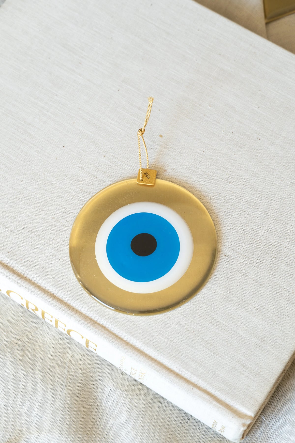 Round Evil Eye Charm - Medium