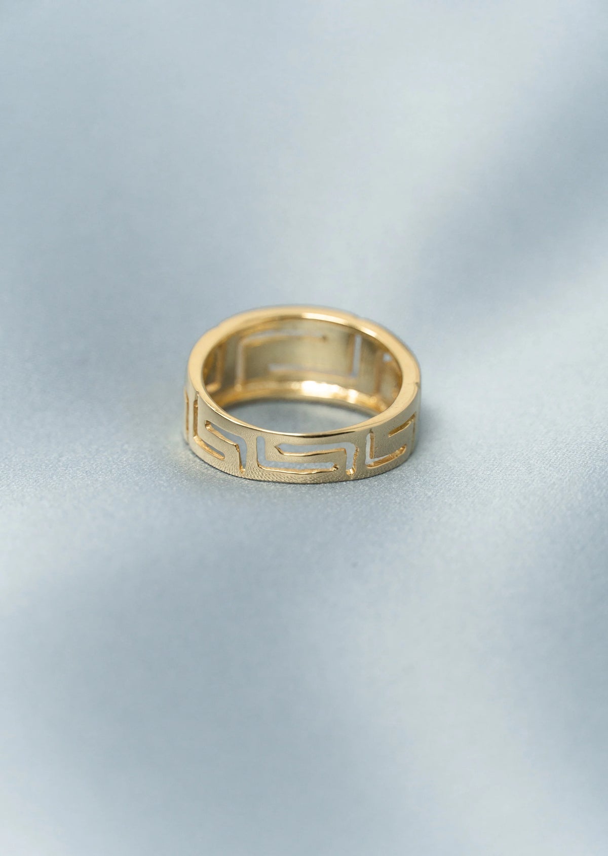 Meandros Puffy Ring