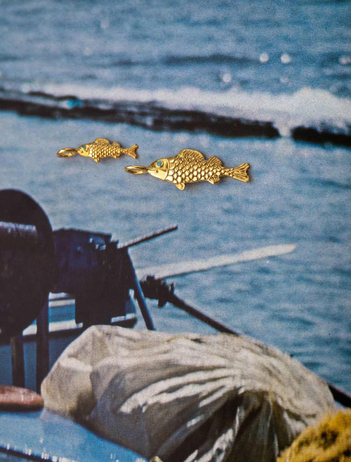 Psari Fish Charm - 2 Sizes