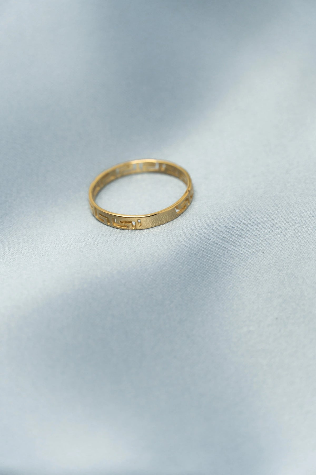 Meandros Skinny Ring