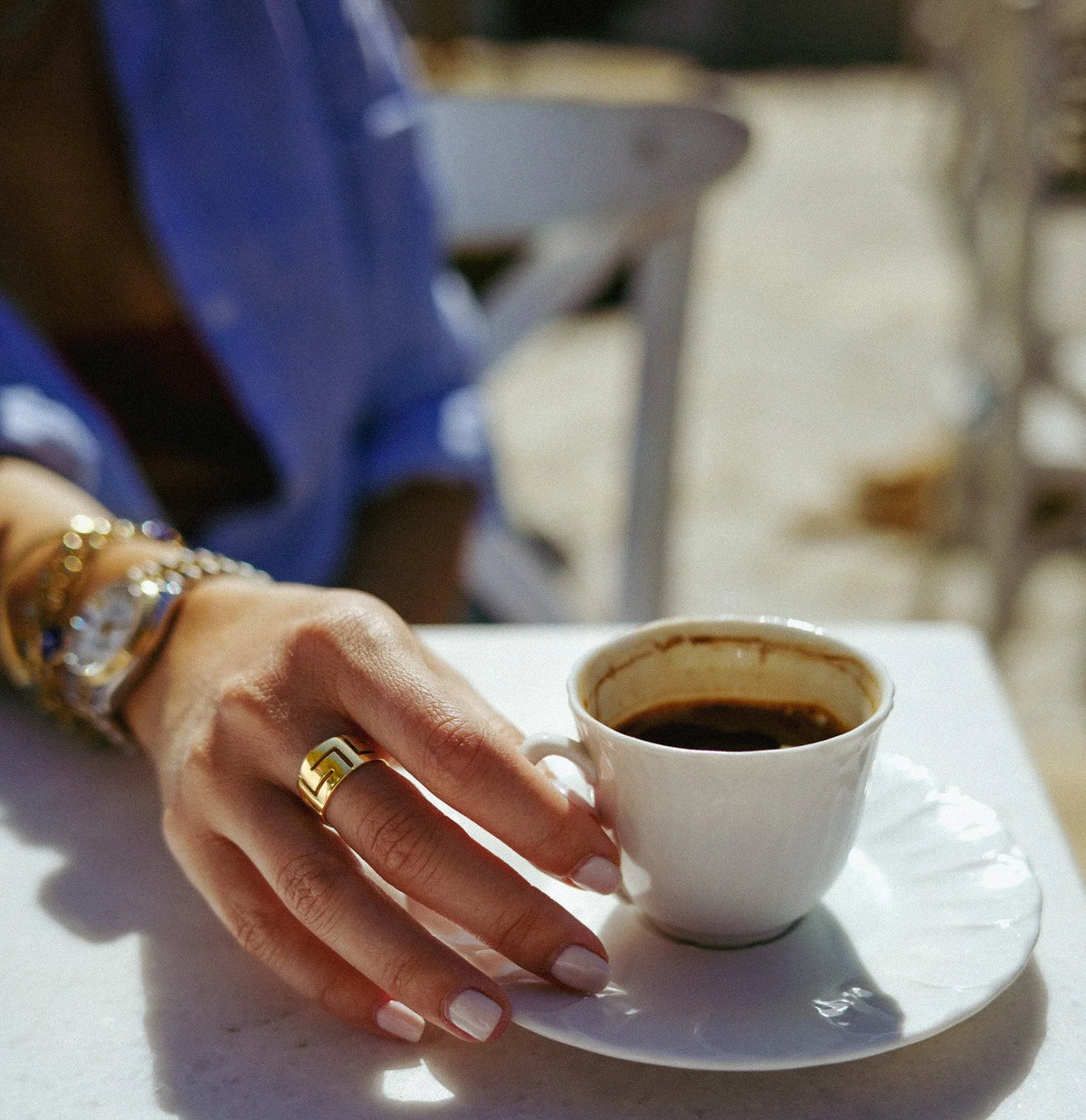 Marianthi's Meandros Ring
