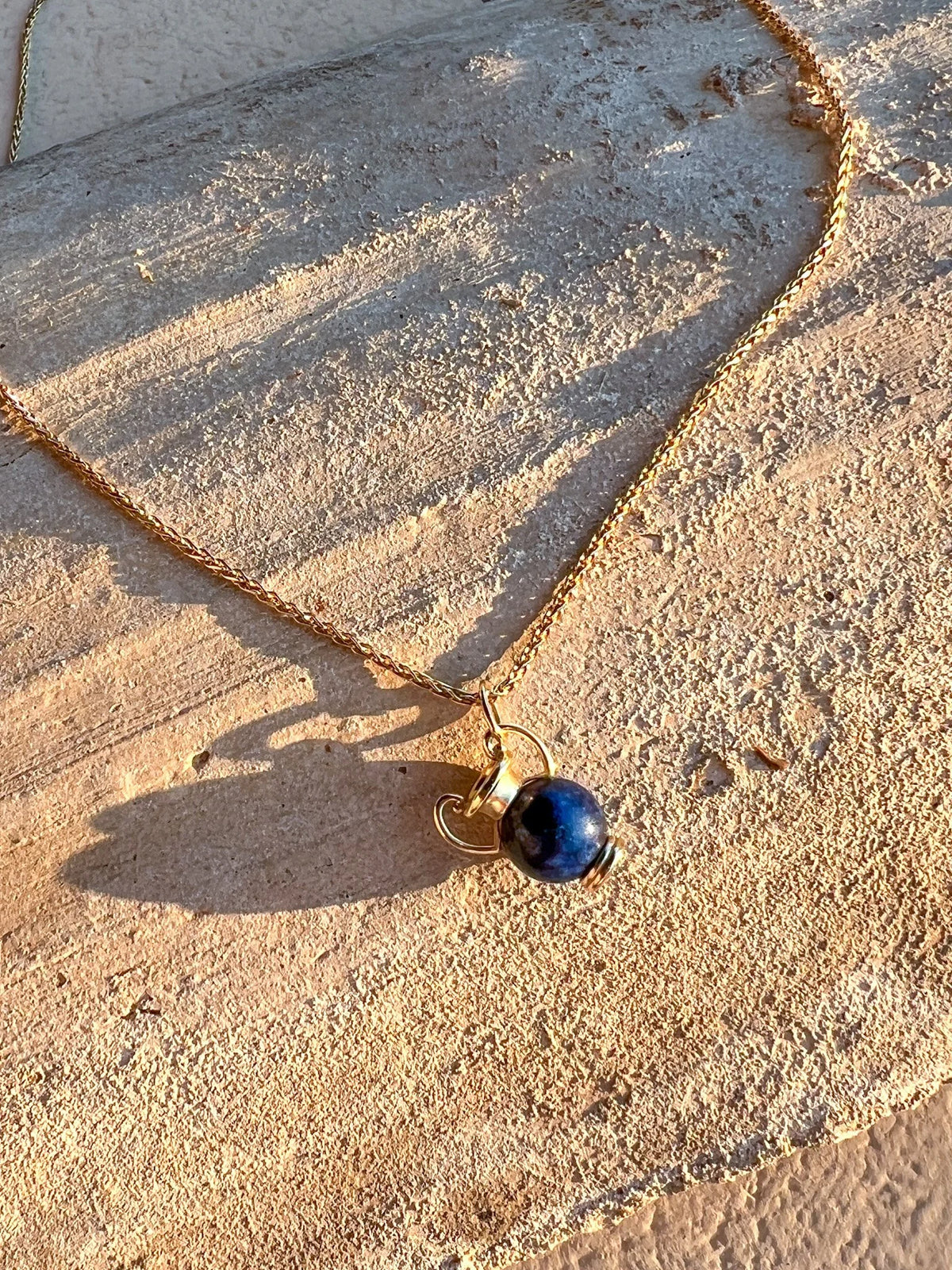 Amphora Charm - Lapis