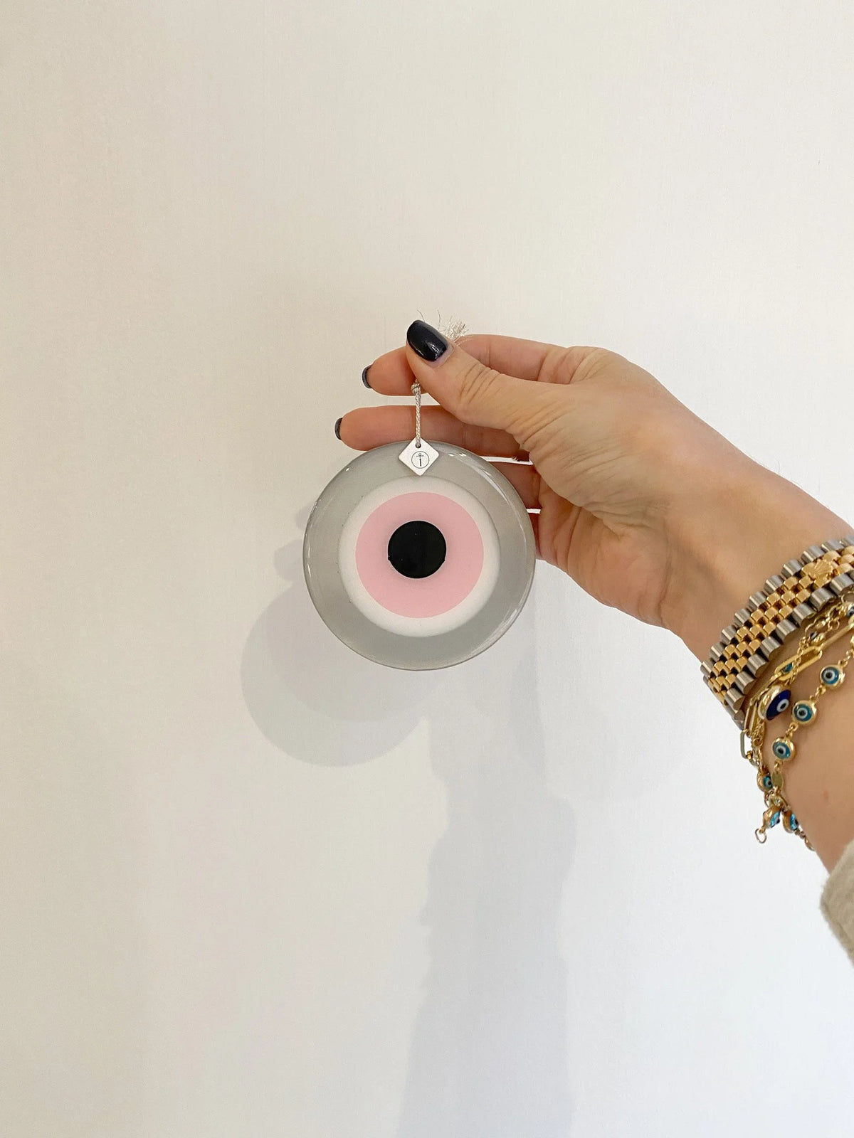 Round Evil Eye Charm - Medium