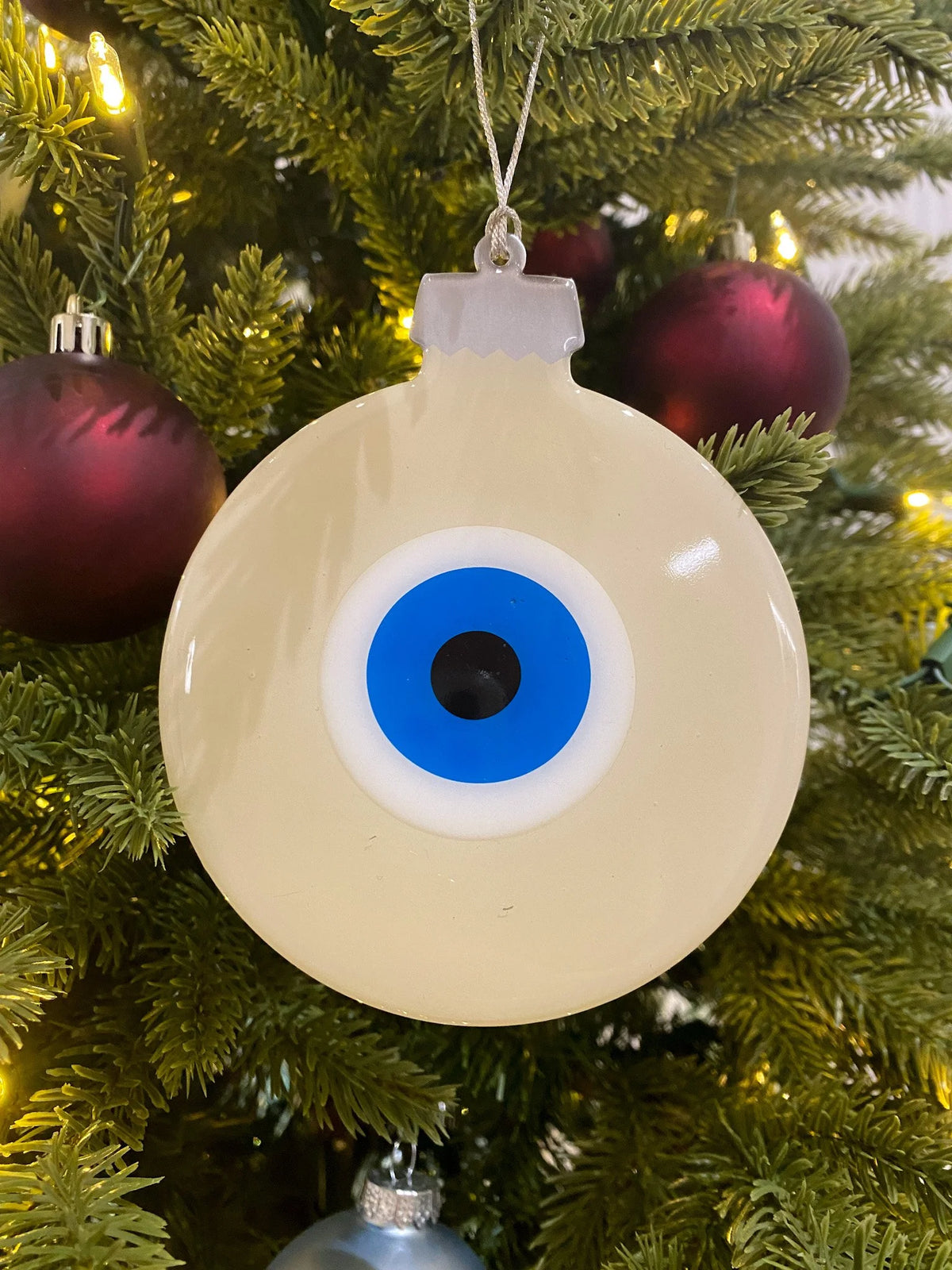 bord de l'eau x Hellenic Aesthetic Christmas Ornament