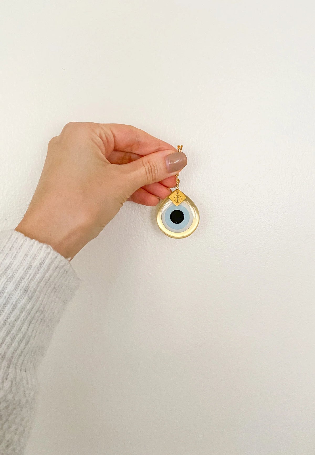 Round Evil Eye Charm - Small