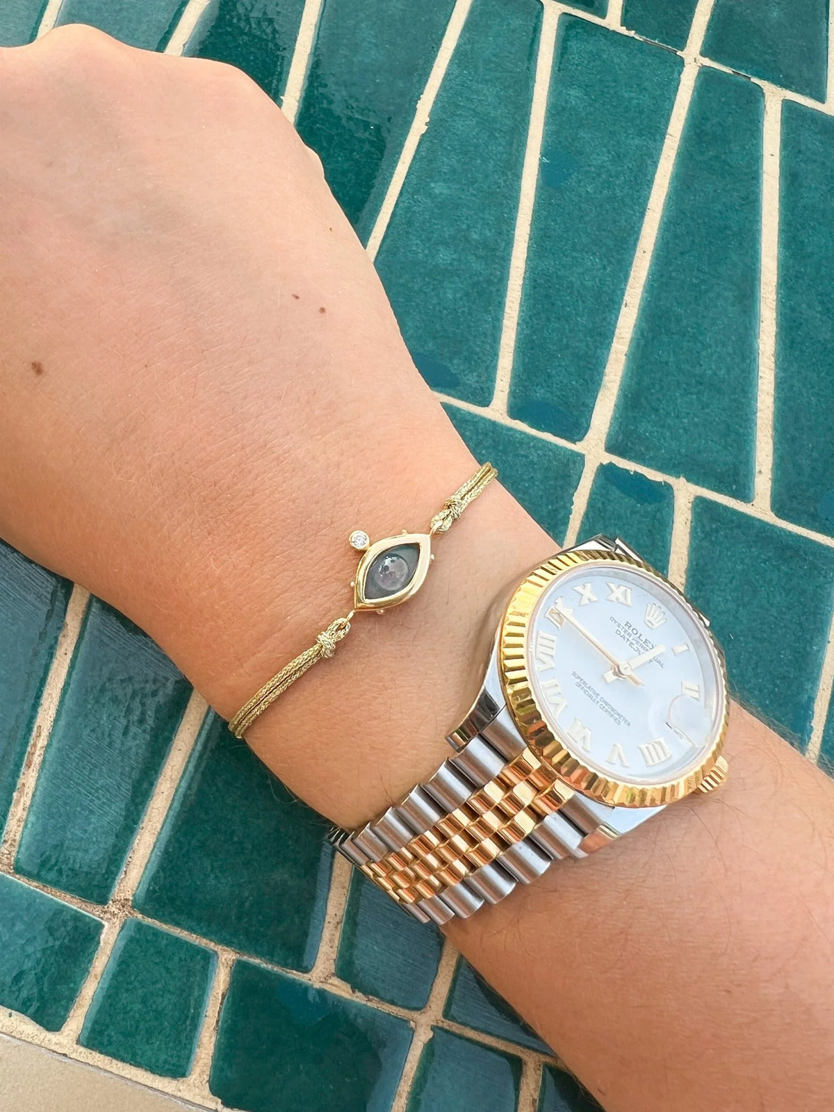 Nefeli Evil Eye Bracelet