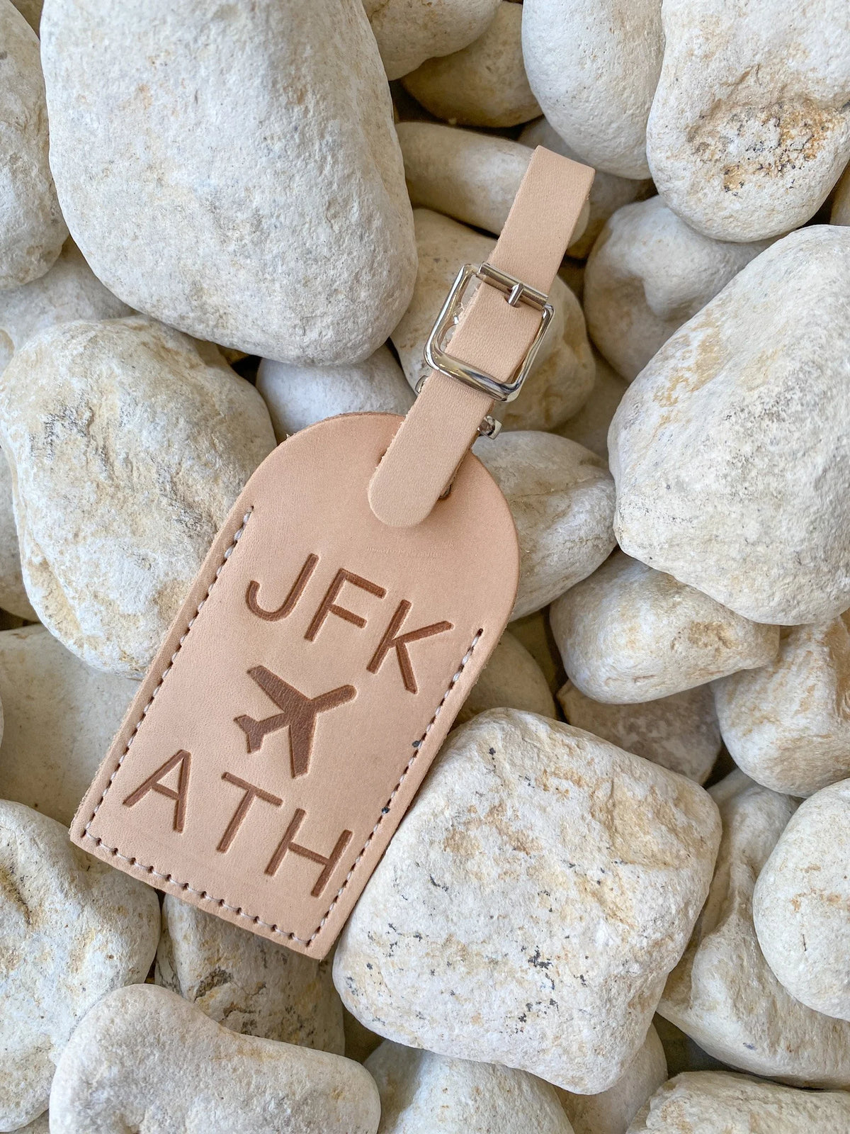 Take Me to Athens Luggage Tag - JFK