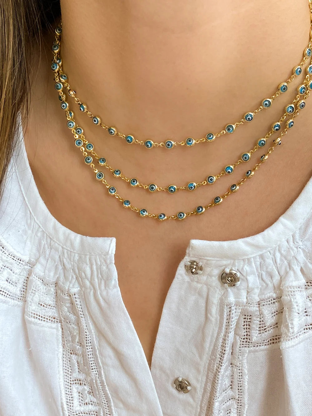 Kalypso Evil Eye Necklace