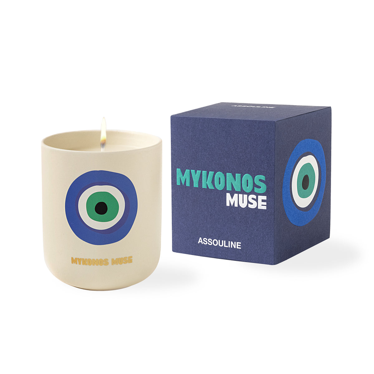 Mykonos Muse - Travel From Home Candle by Assouline