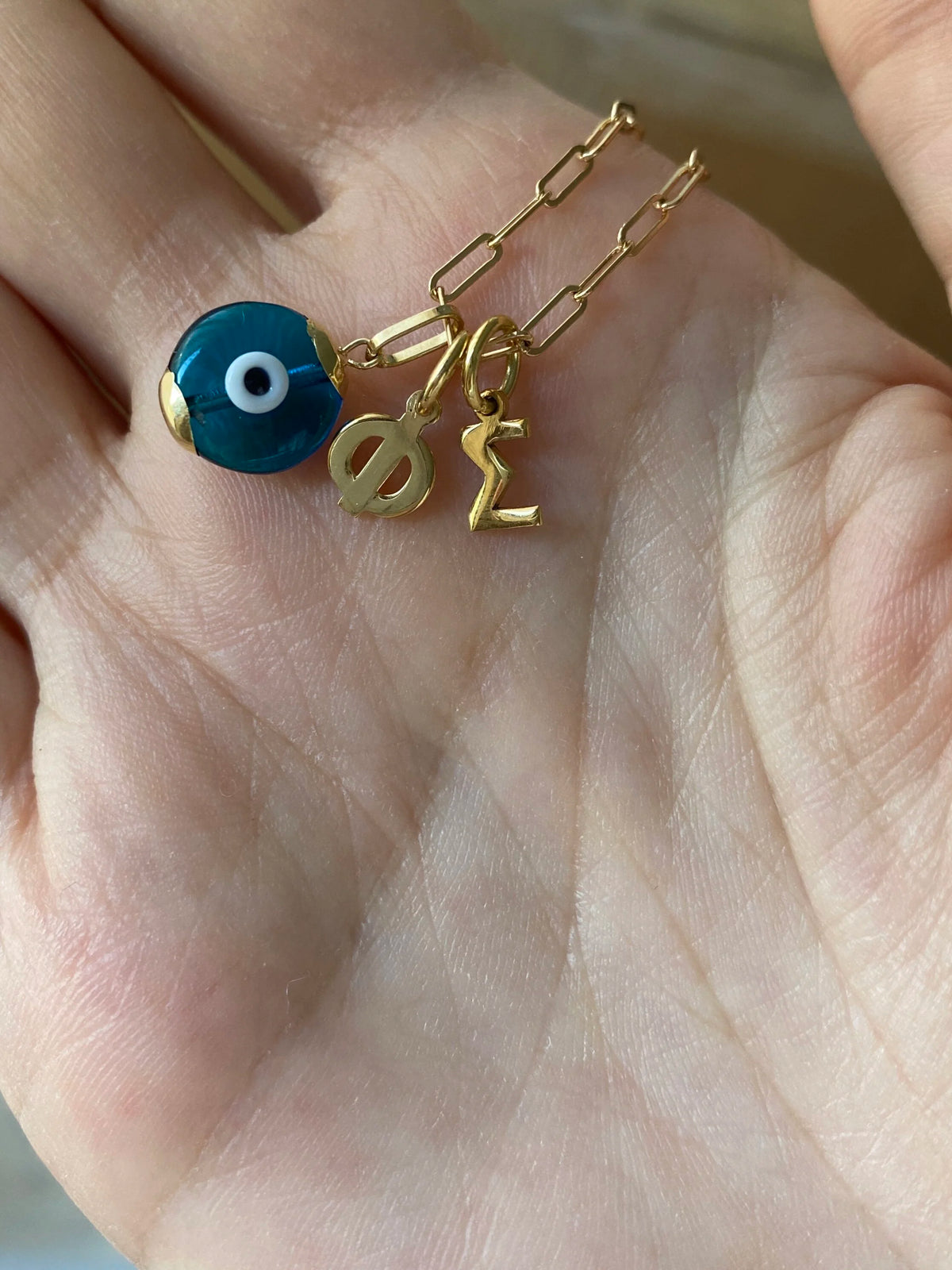 Mikro Greek Alphabet Charms