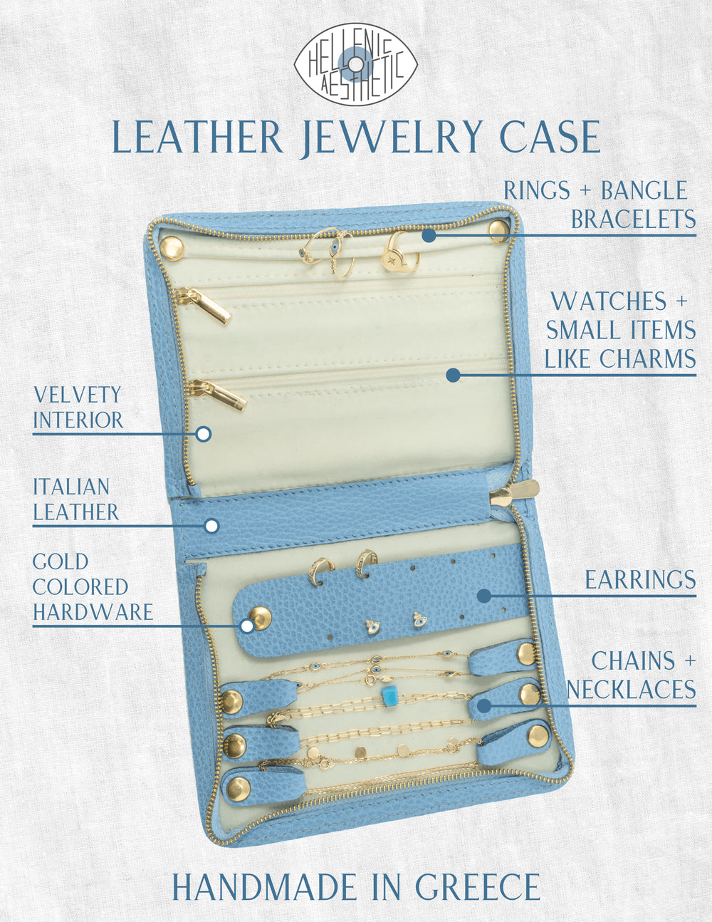 Leather Jewelry Case