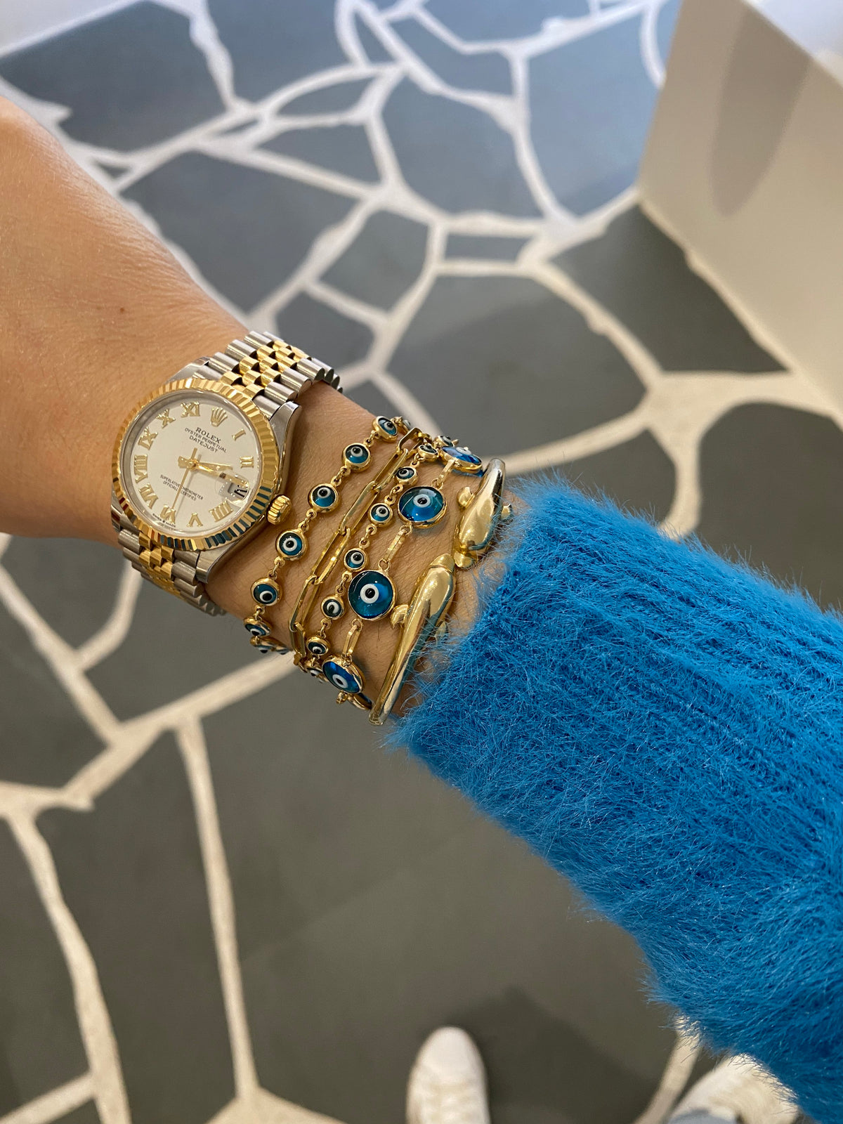 Kalypso Evil Eye Bracelet - Large