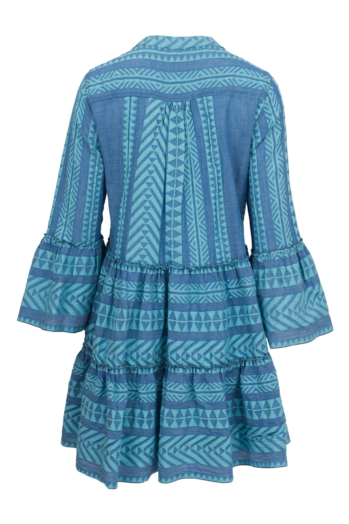 Short Ella Dress - Blues