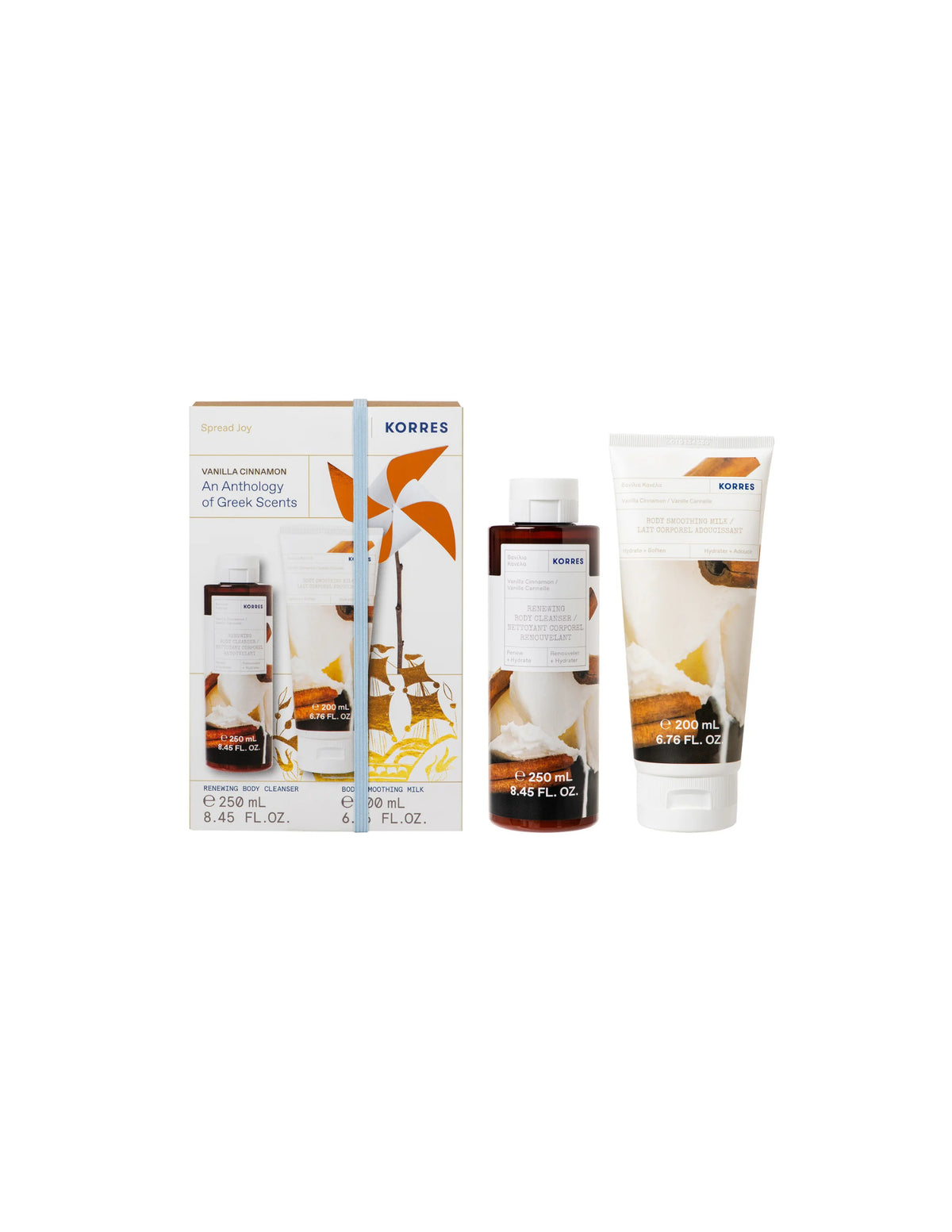 Korres Vanilla Cinnamon Body Care Duo ($49 Value)