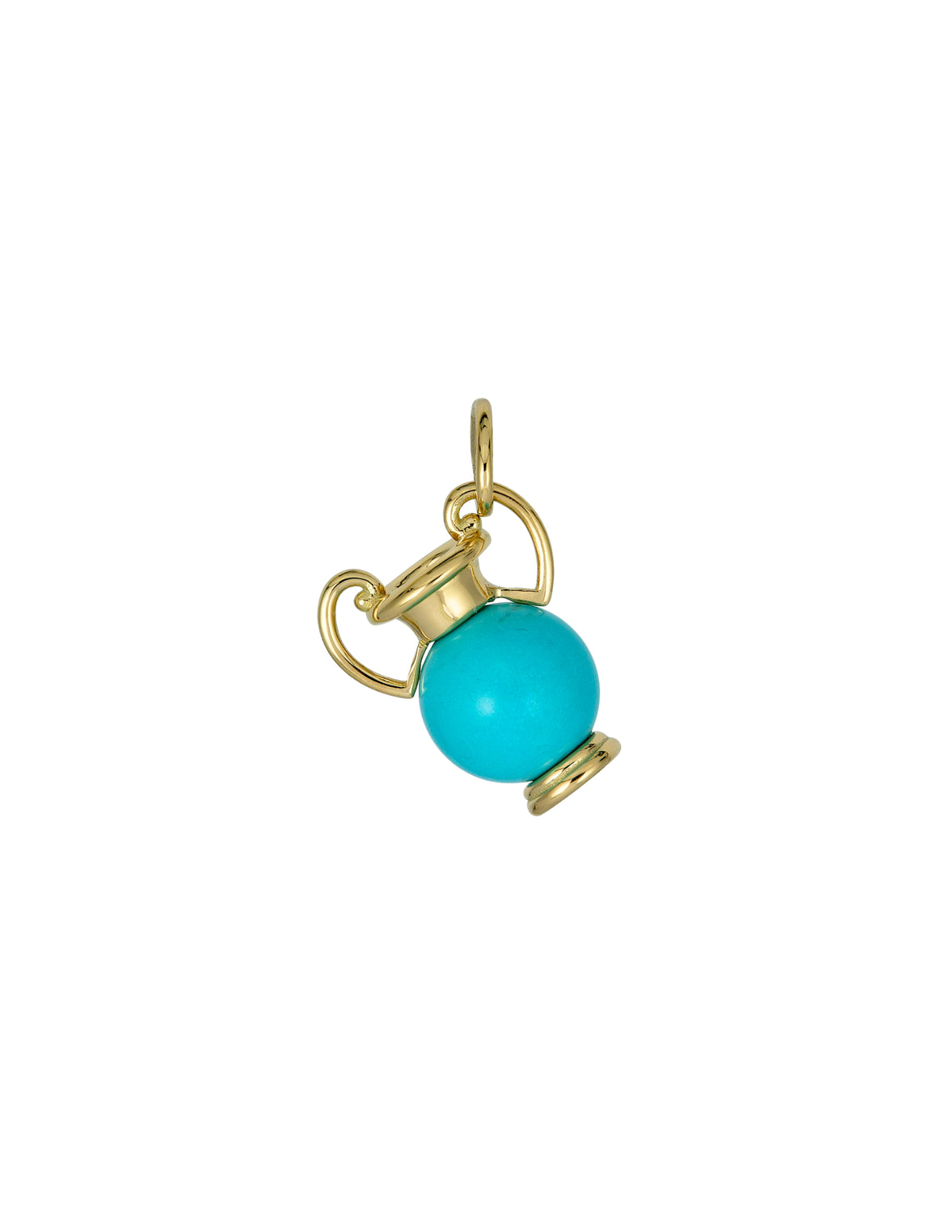 Amphora Charm - Teal