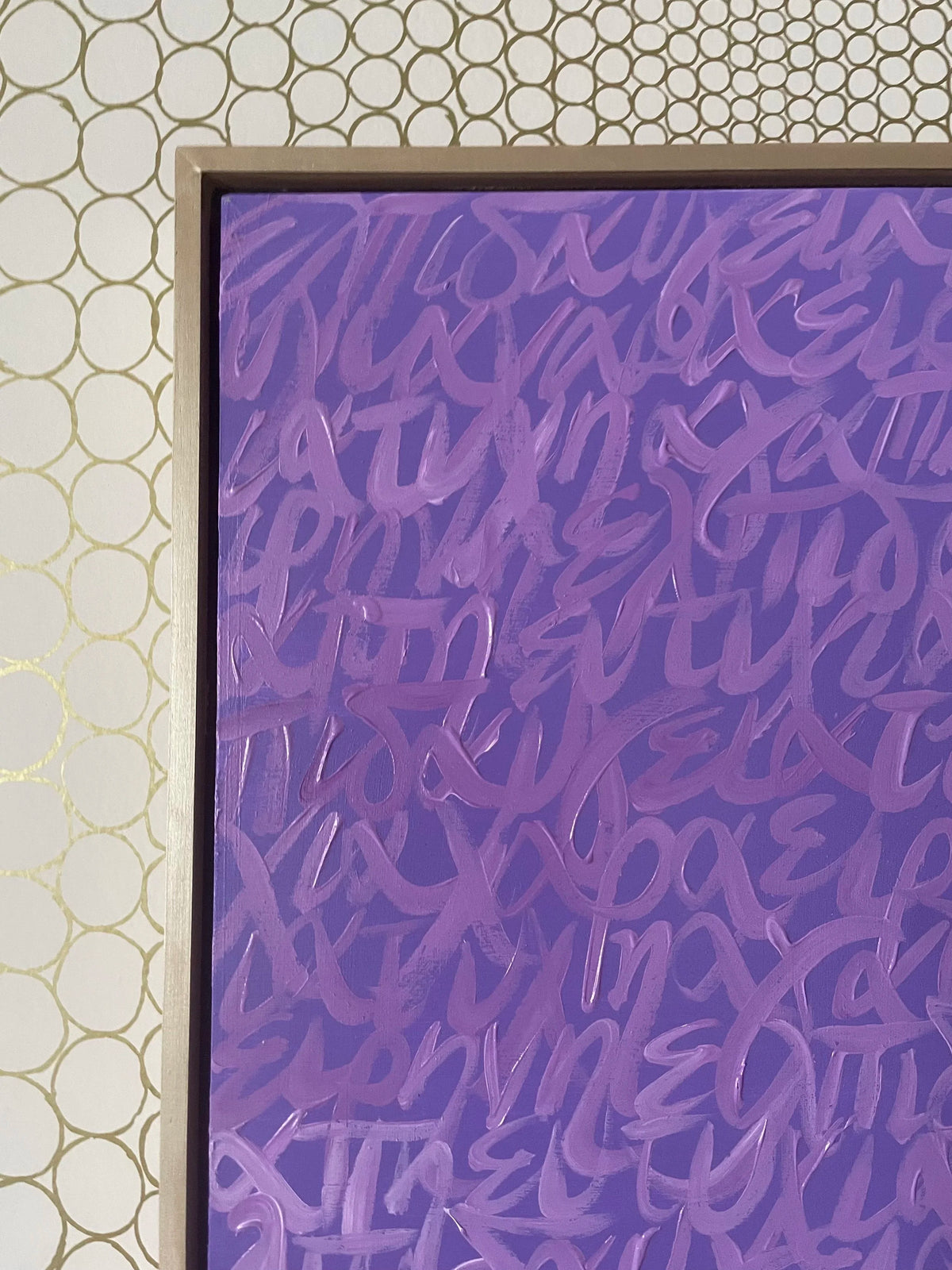 "7 Wishes Amethyst" Painting by Theodora Miller