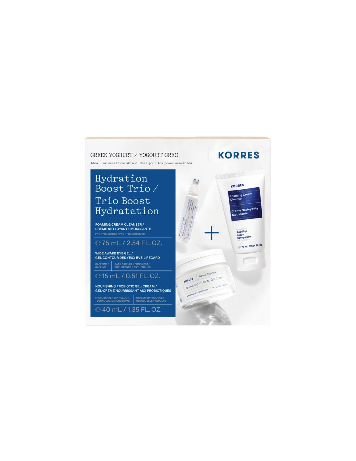Korres Greek Yoghurt Hydration Boost Trio ($87 Value)