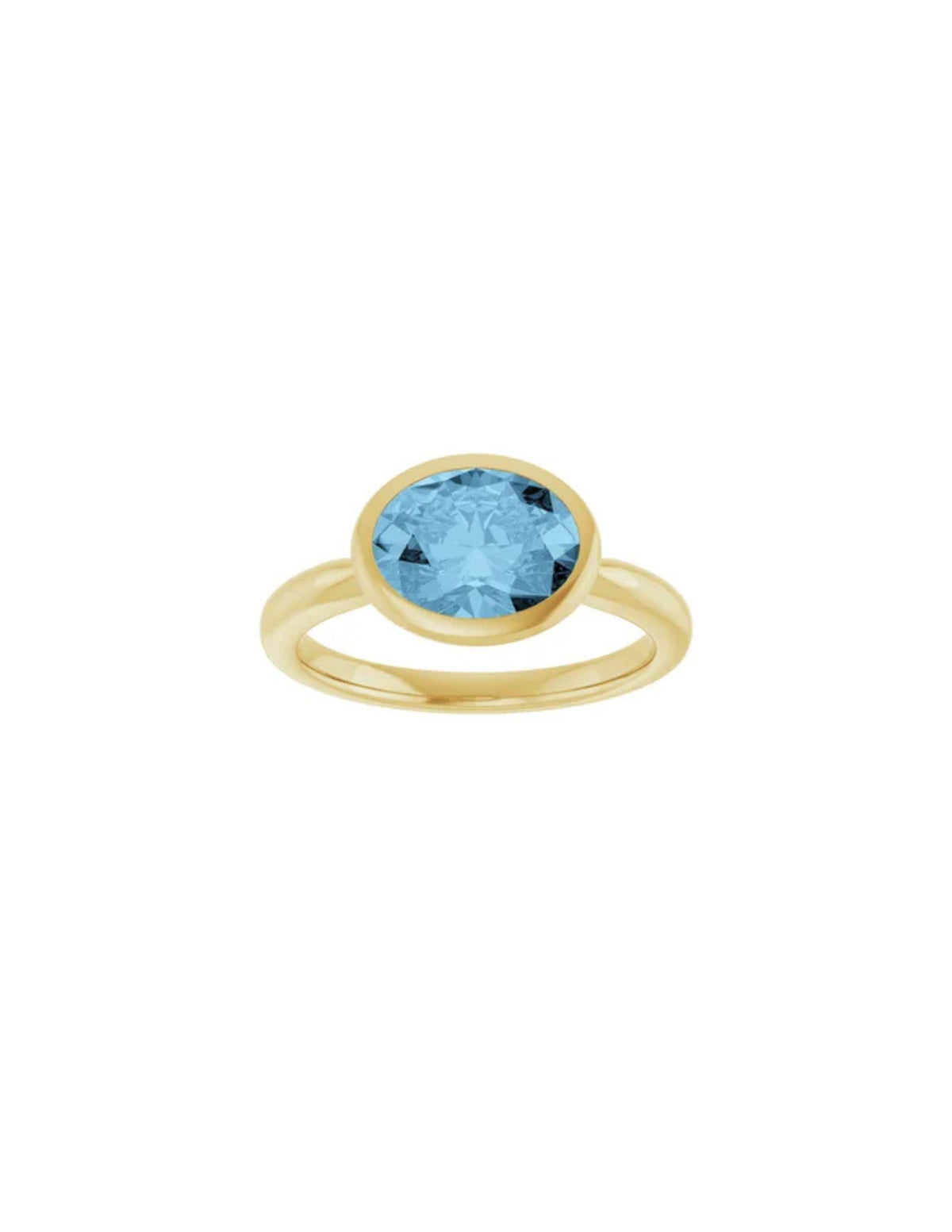Blue Topaz Anatoli Ring