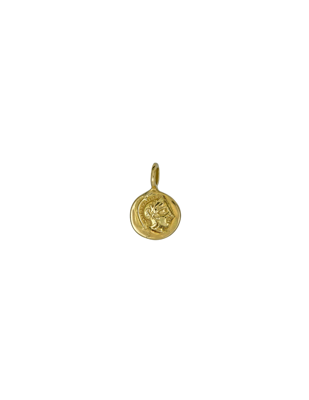 Athena Coin Charm