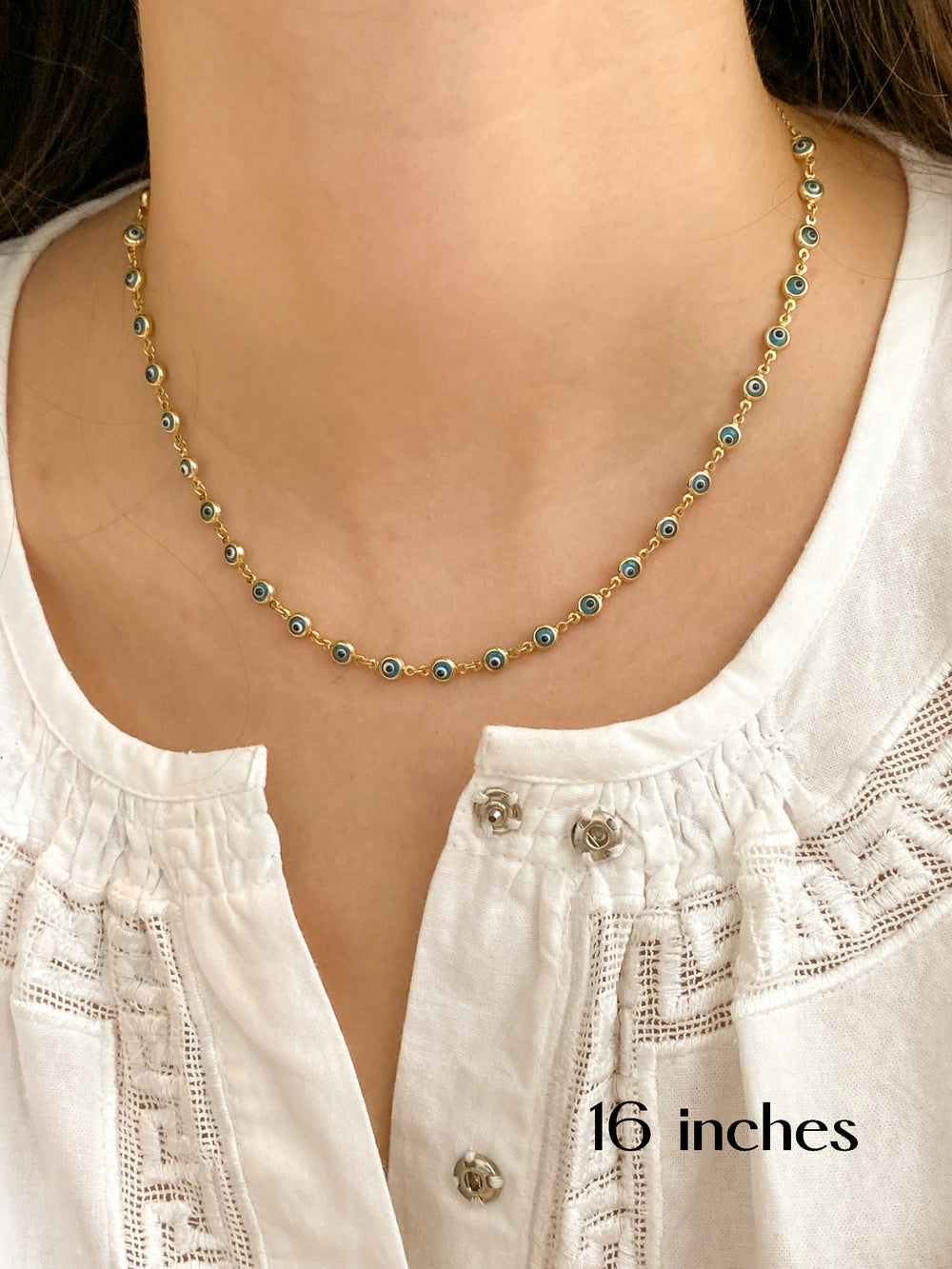 Kalypso Evil Eye Necklace