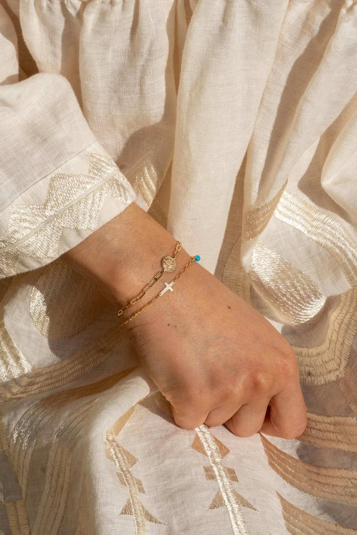 Mikro Konstantinato Bracelet - Paperclip Chain