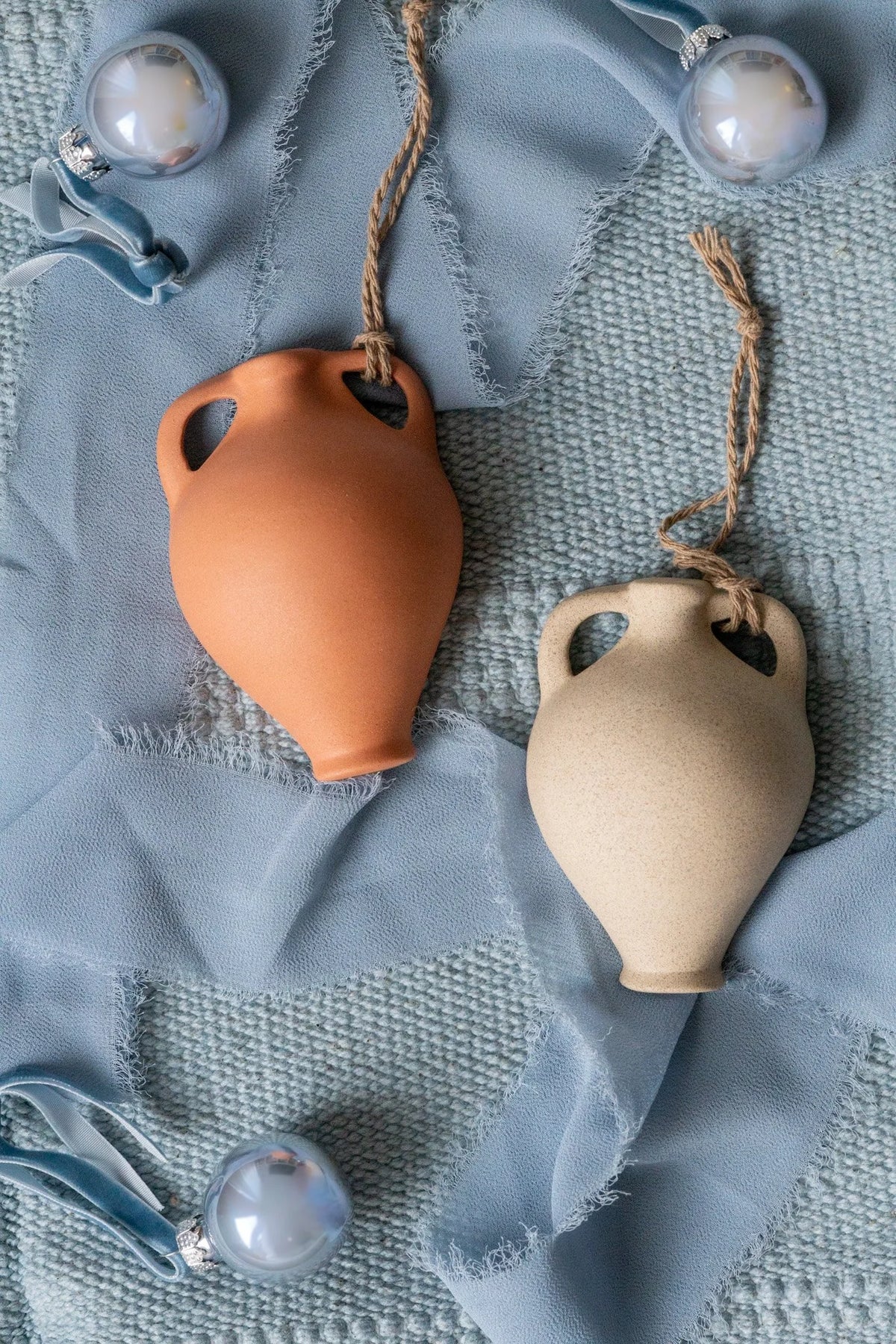 Ceramic Amphora Ornament