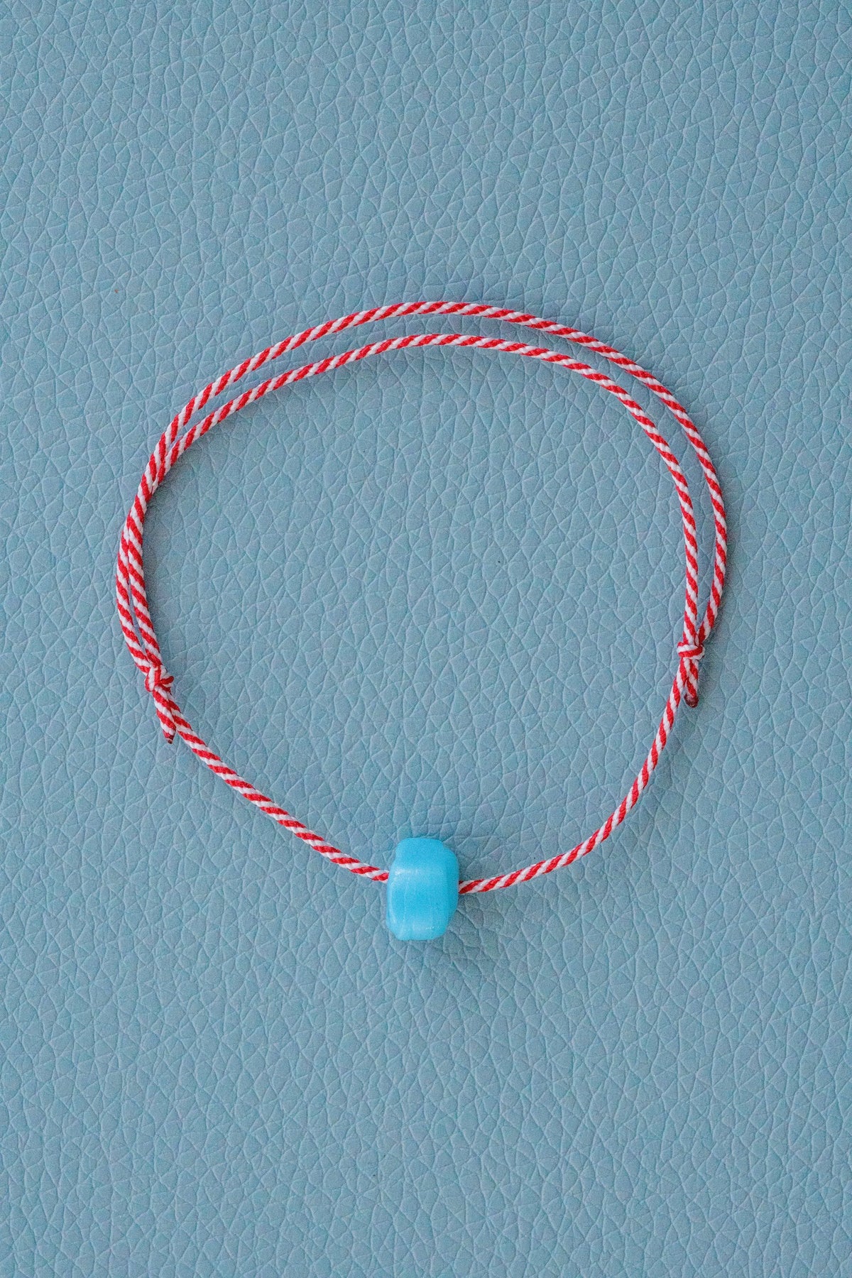 March Bracelet - Blue Bead