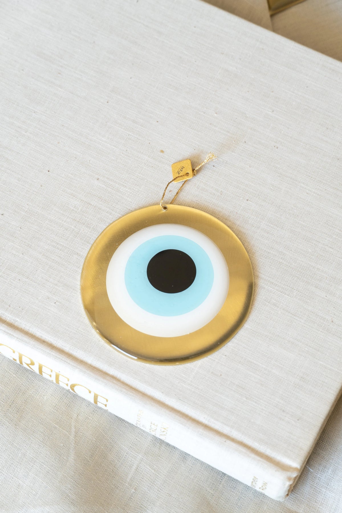 Round Evil Eye Charm - Medium