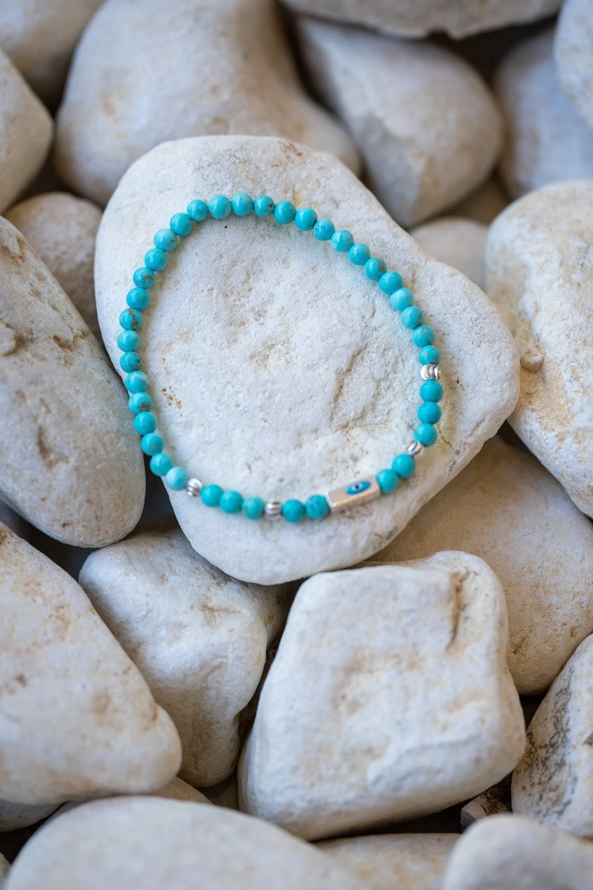 Turquoise Evil Eye Bracelet