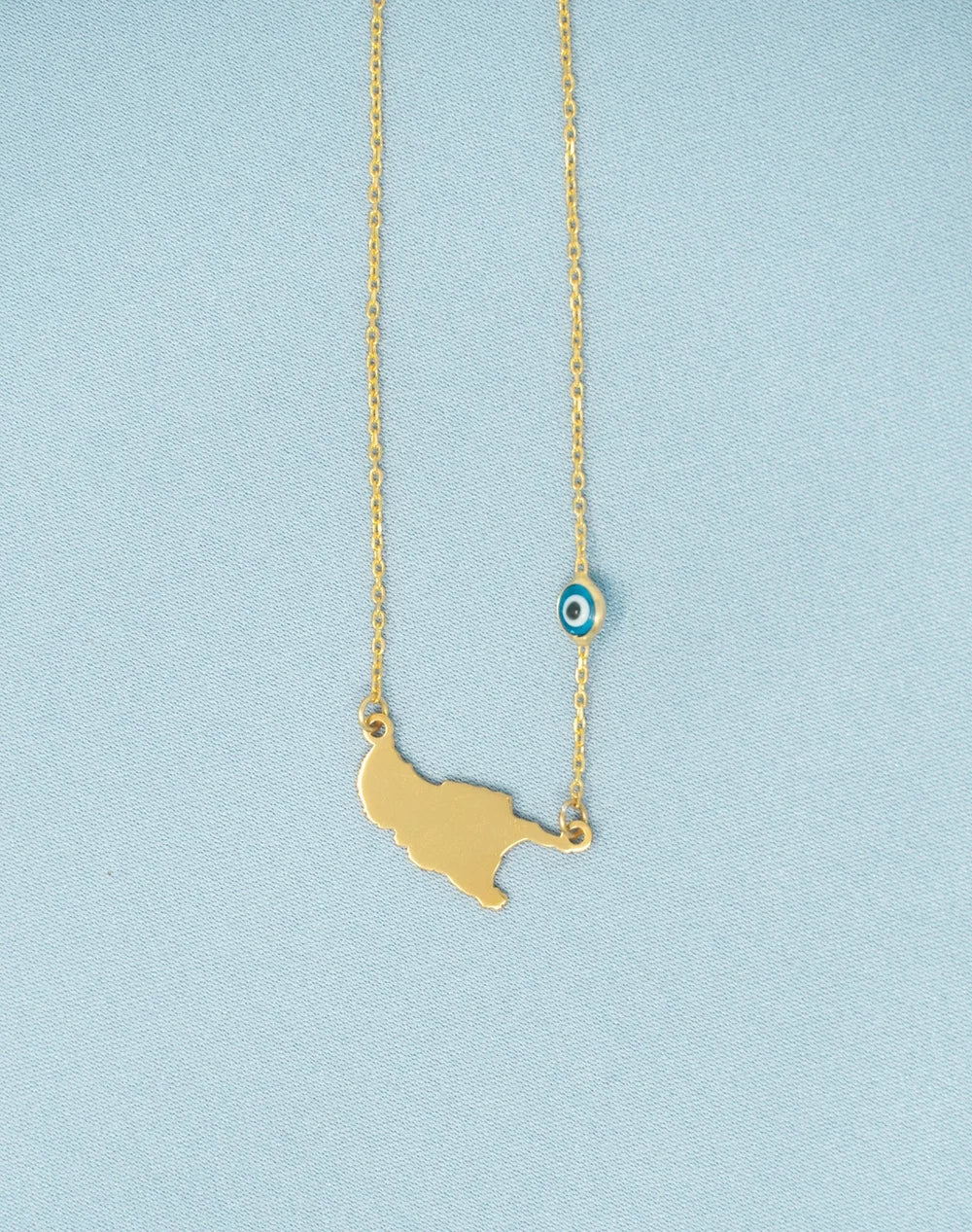 Map Necklace