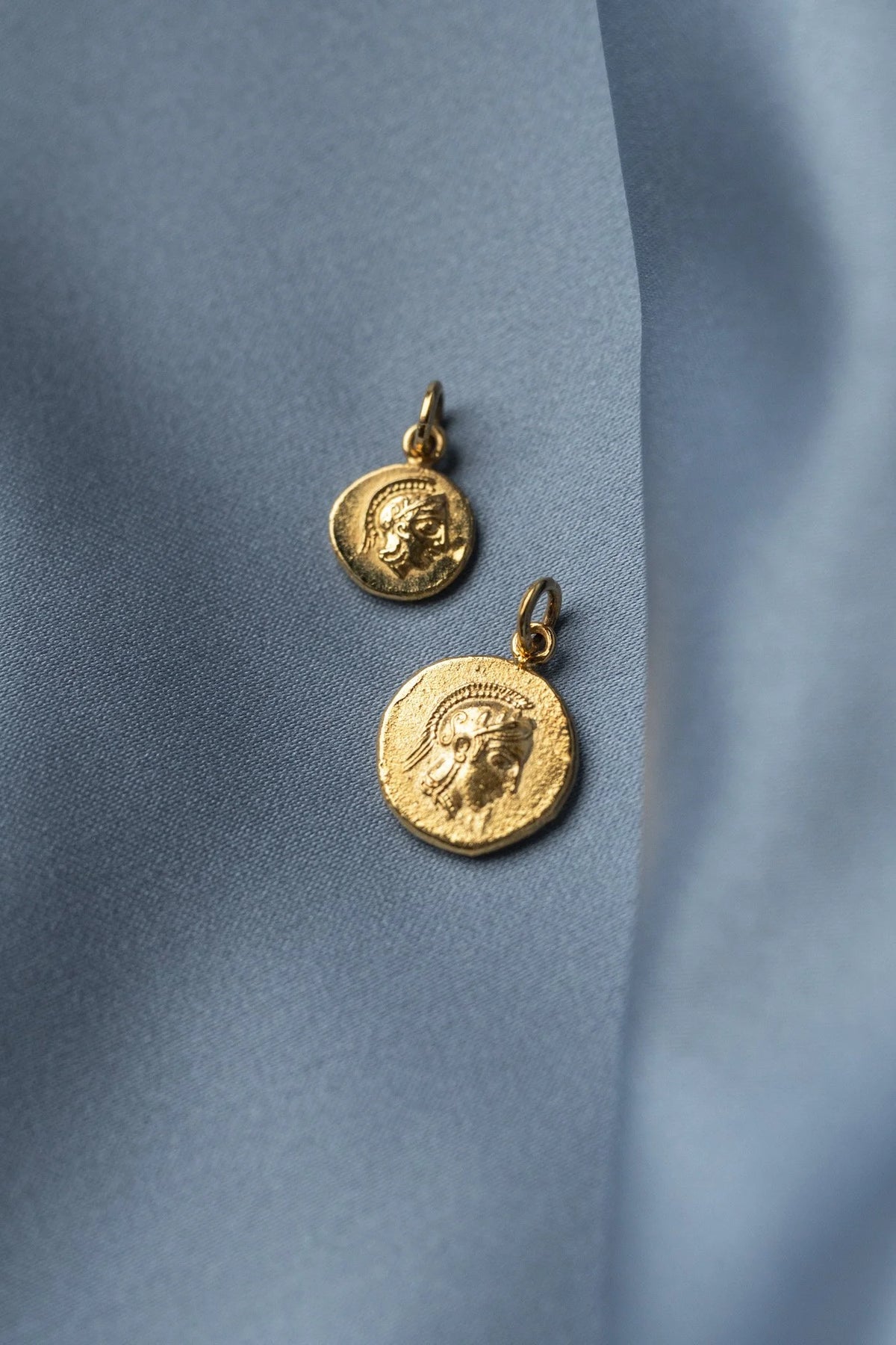 Athena Coin Charm