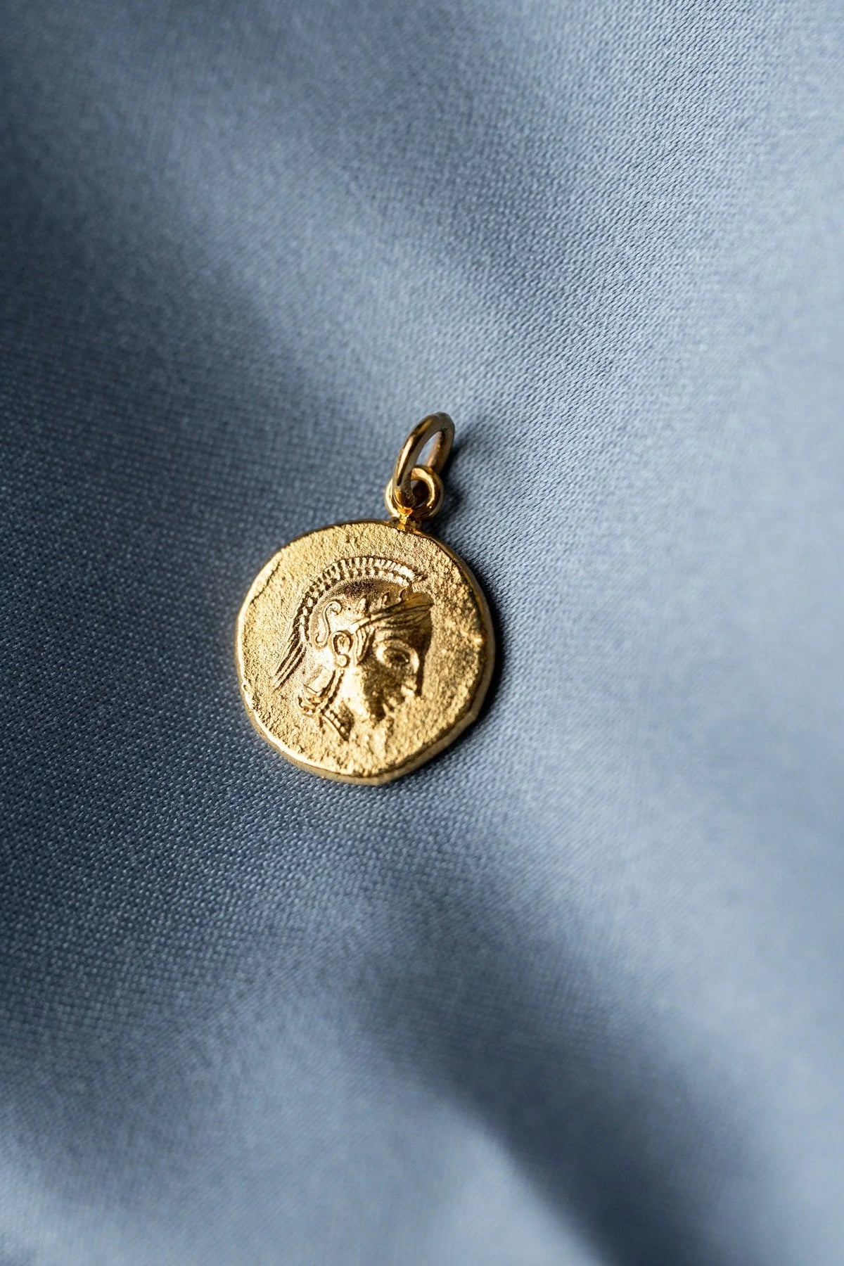 Athena Coin Charm