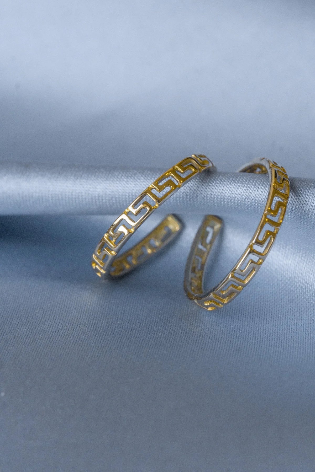 Meandros Skinny Hoops