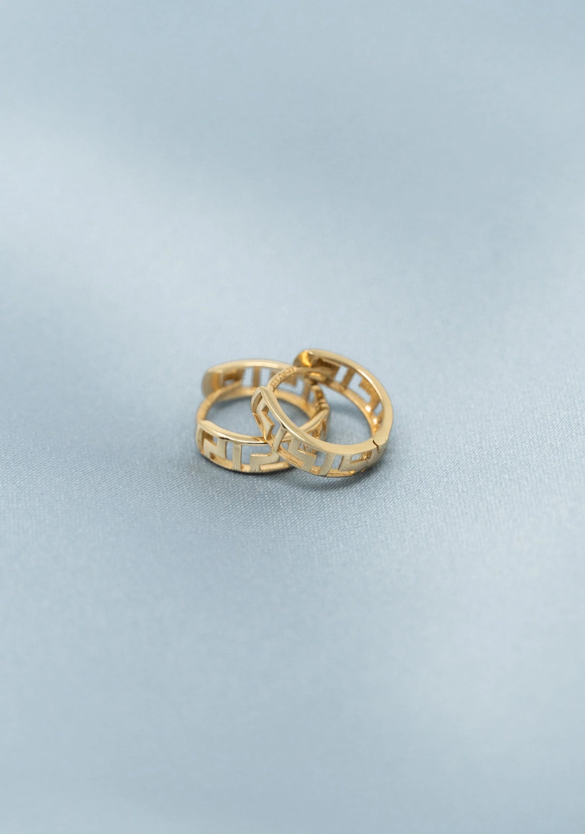 Meandros Mini Hoop Earrings