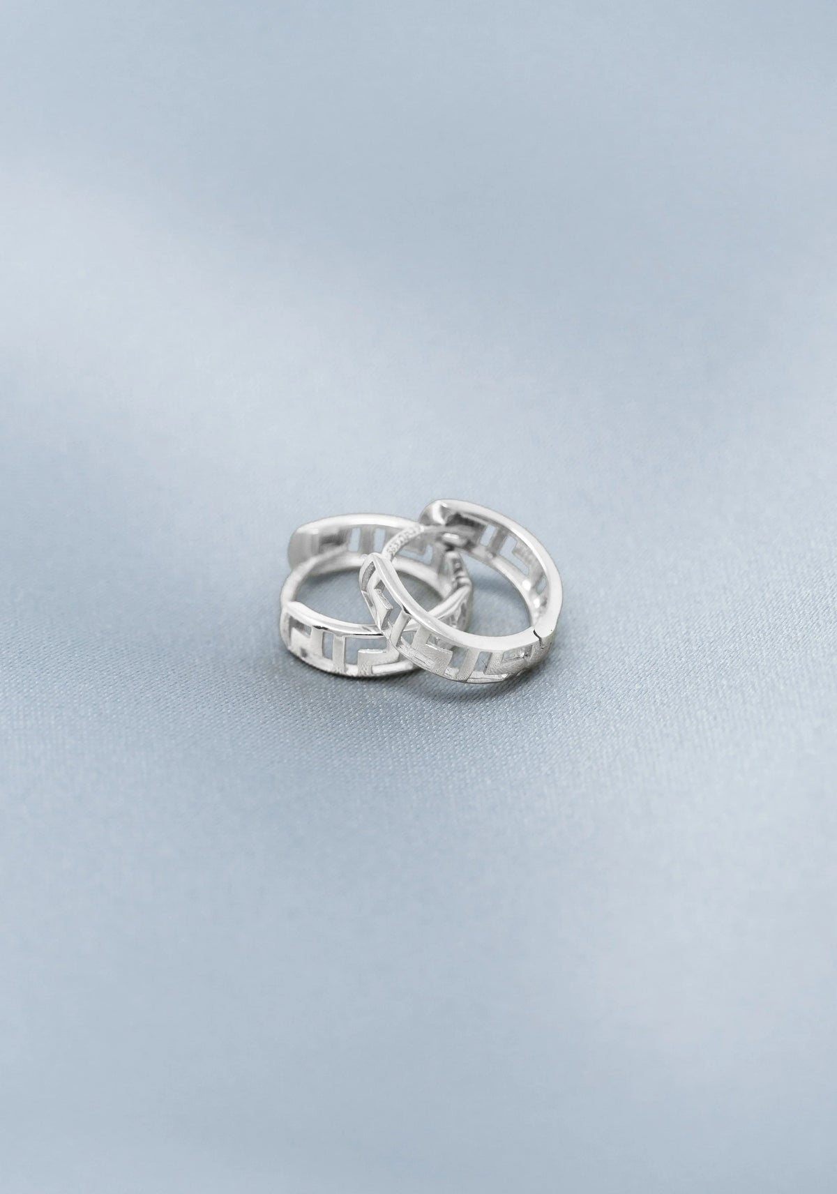 Meandros Mini Hoop Earrings