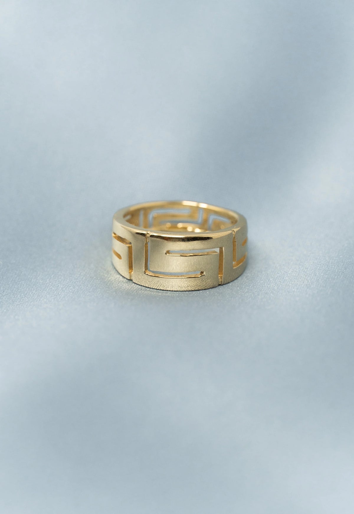 Meandros Puffy Ring