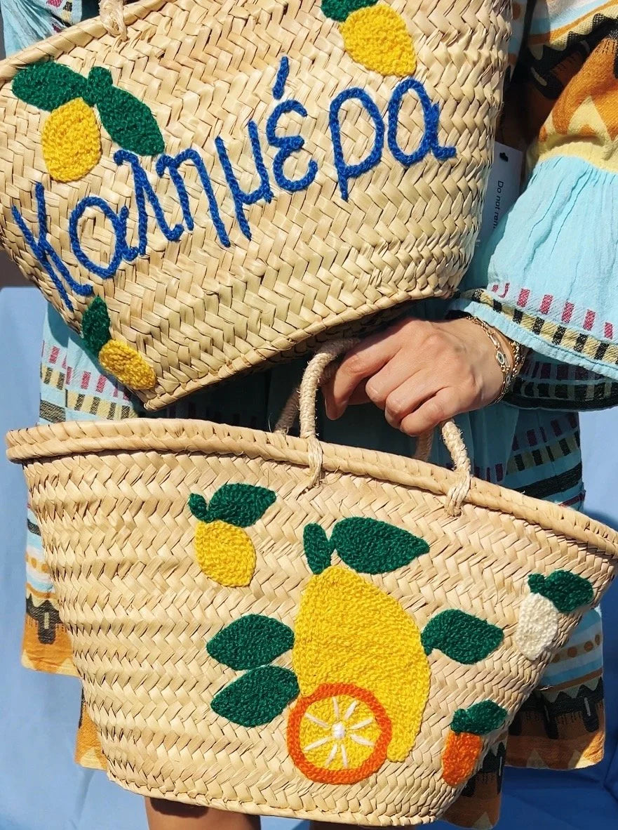 Lemoni Basket Bag