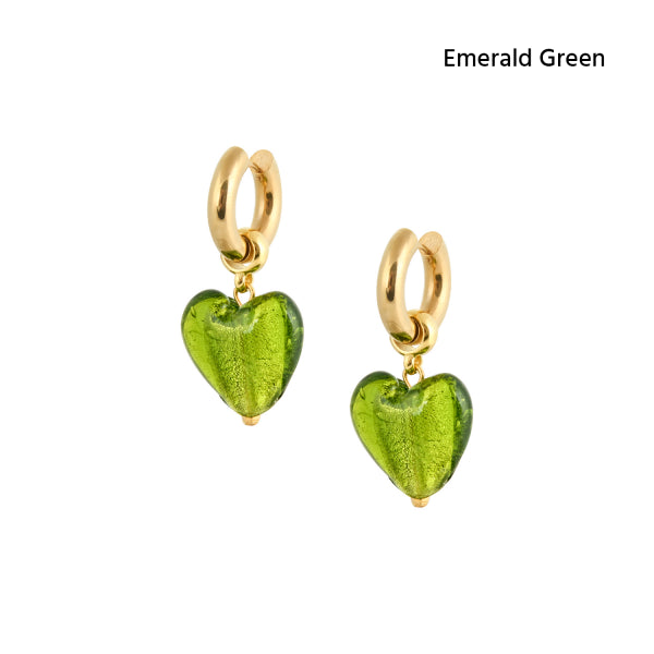 Heart of Glass Earrings