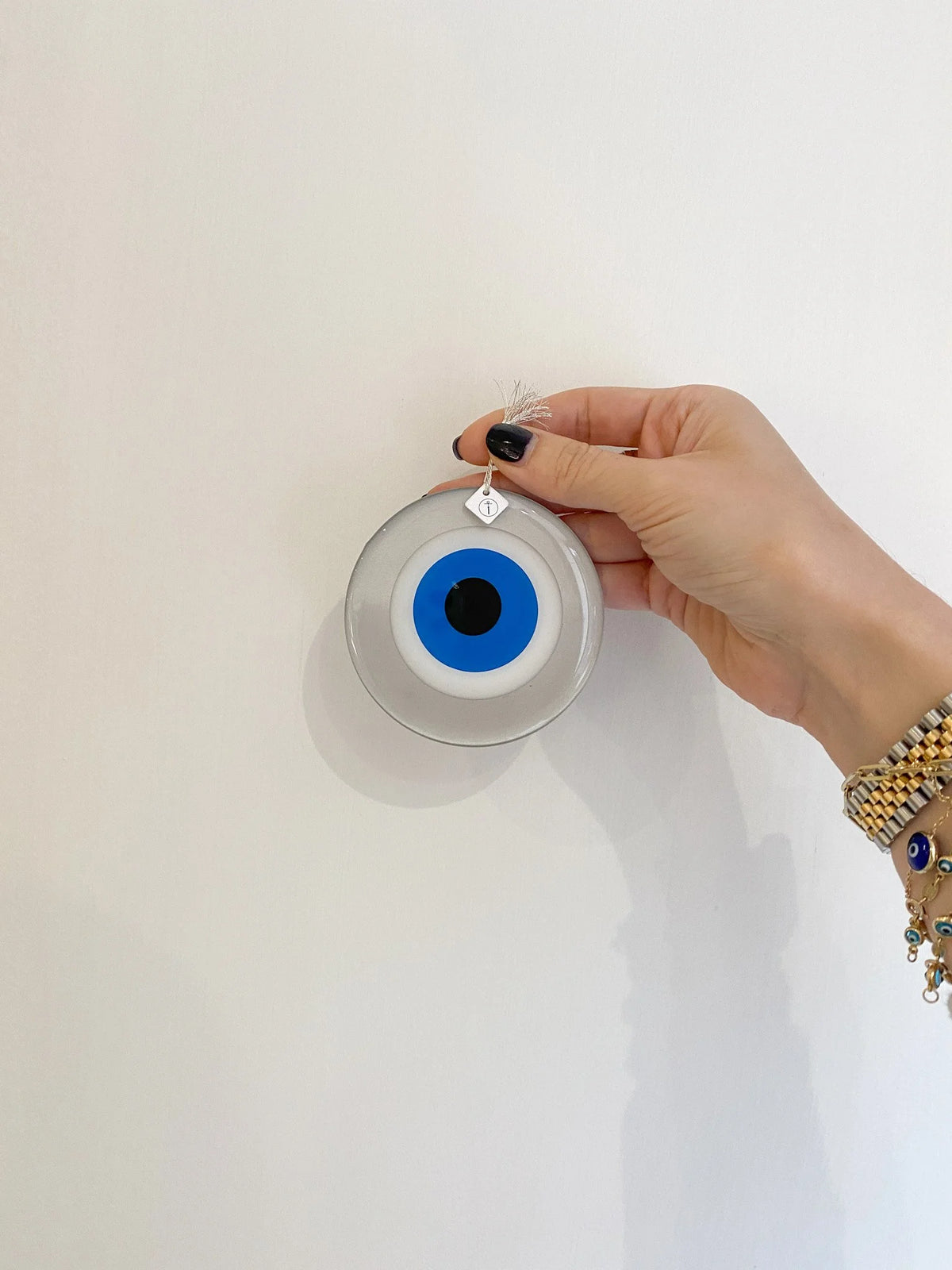 Round Evil Eye Charm - Medium