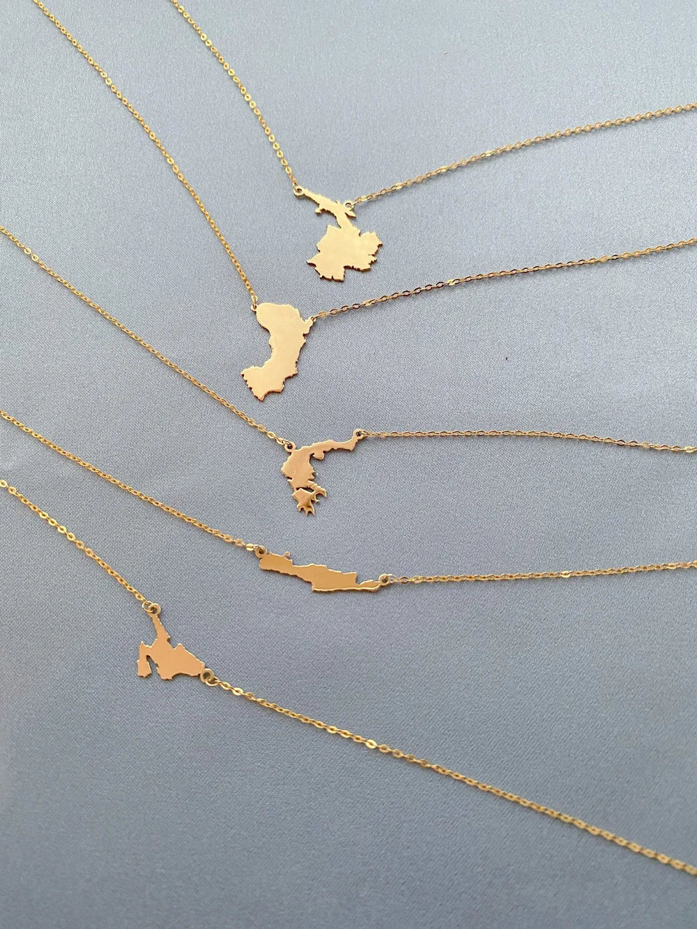 Map Necklace