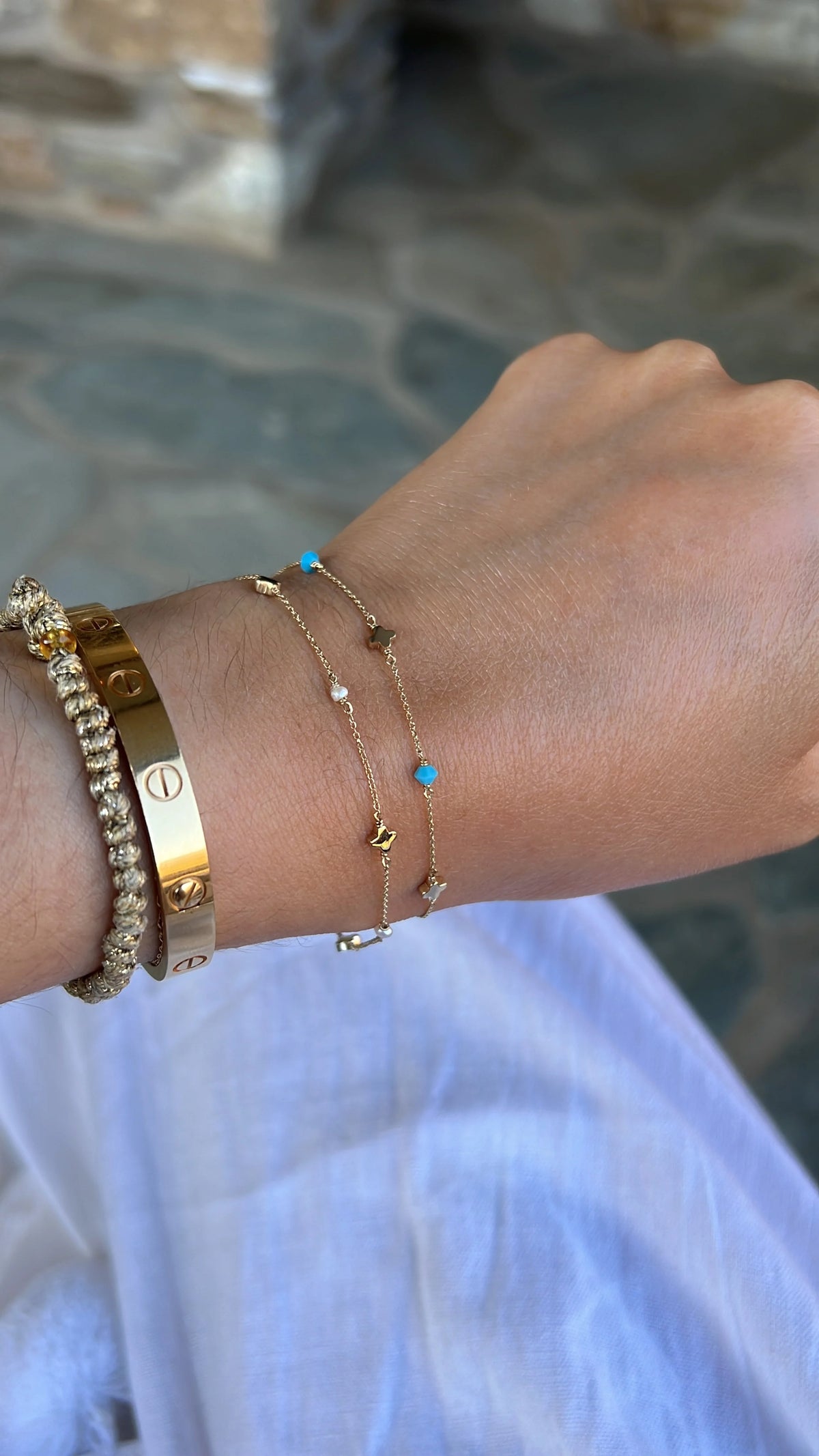 Anthos Bracelet - Pearl