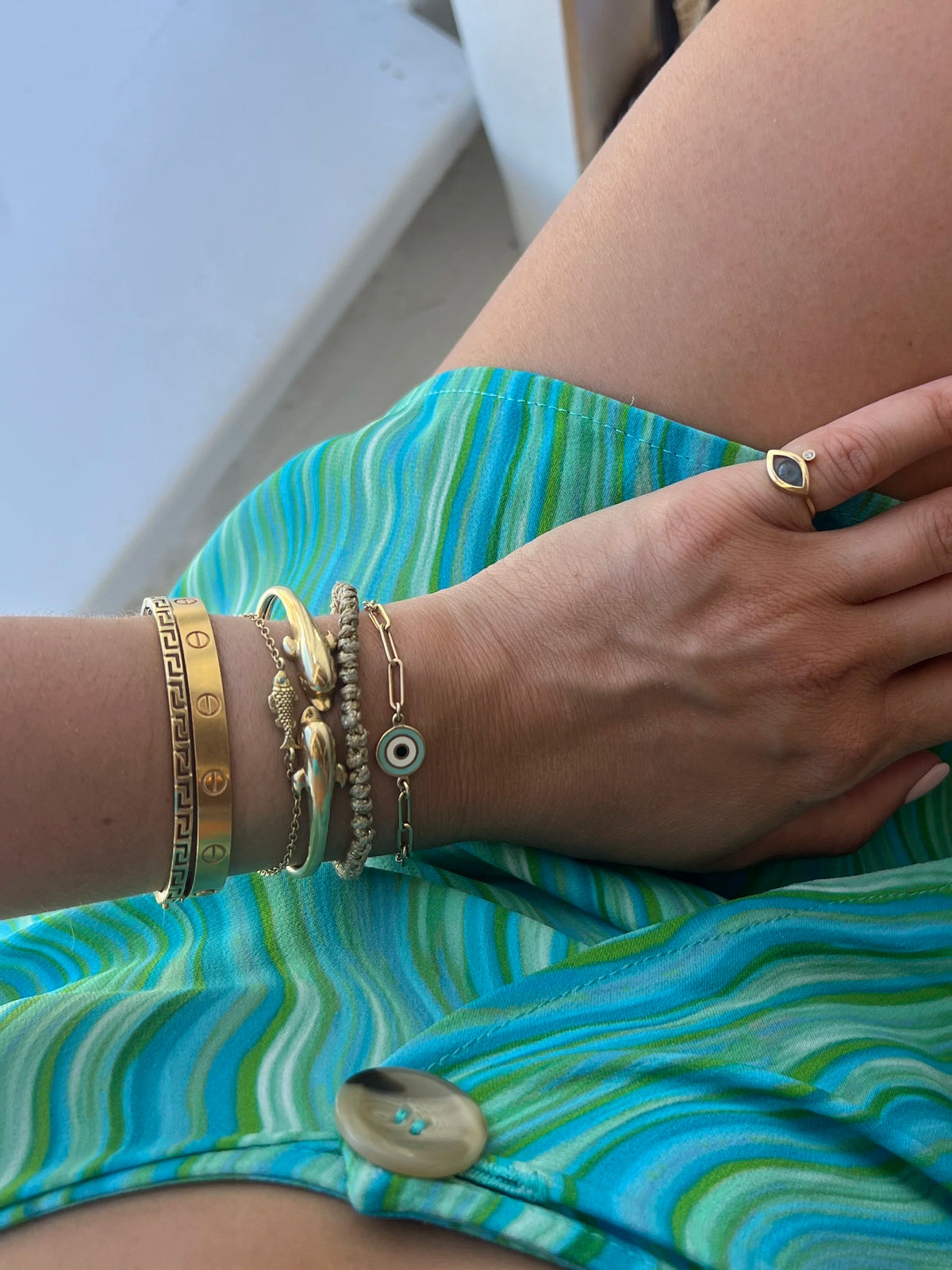 Meandros Bangle