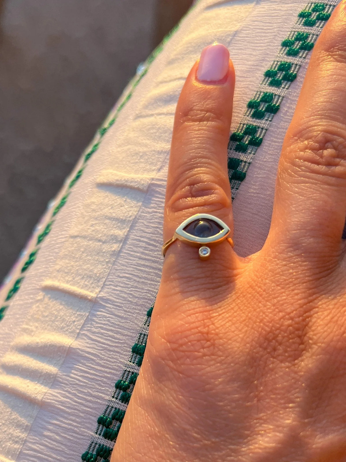 Naiad Evil Eye Ring