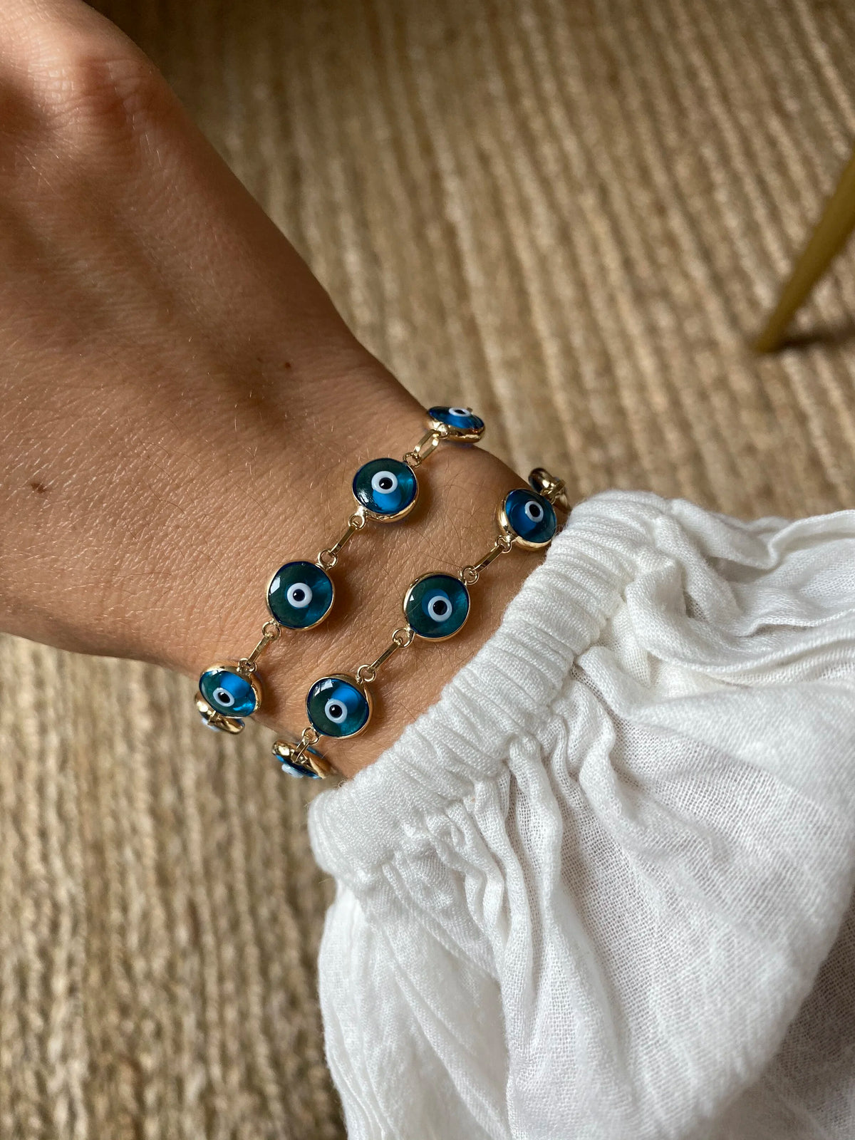 Classic Evil Eye Bracelet - Turquoise