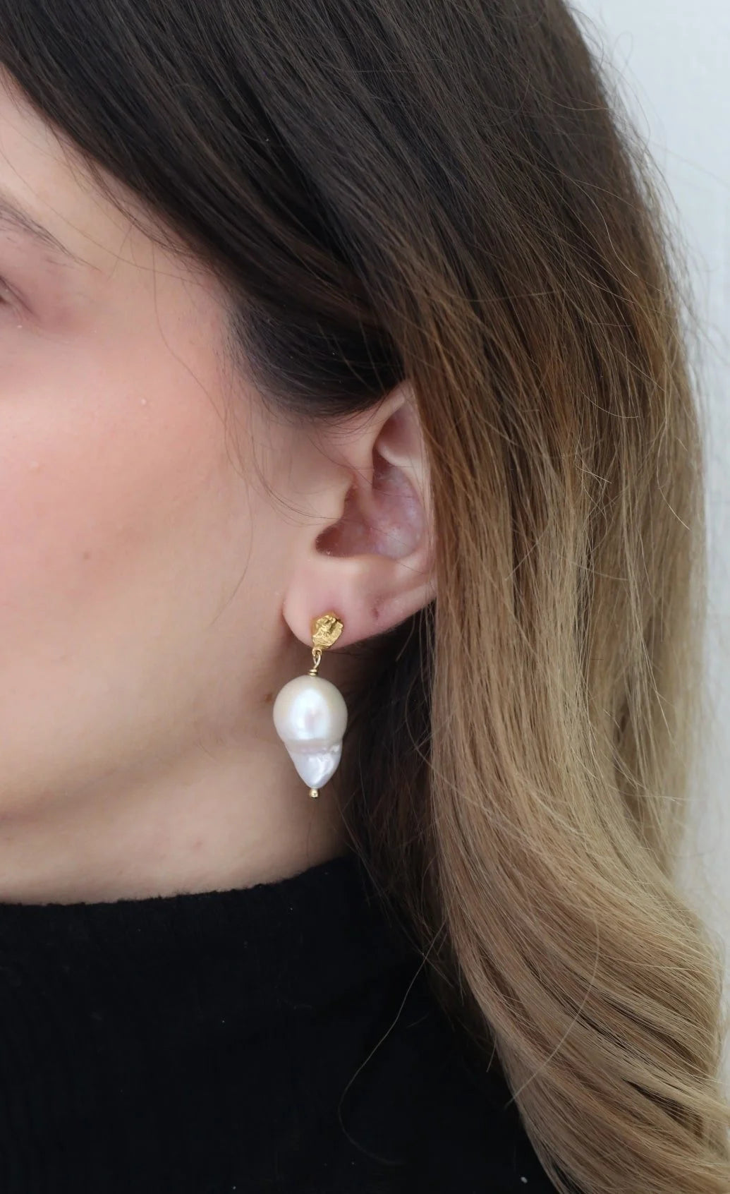 Baroque Pearl Earrings