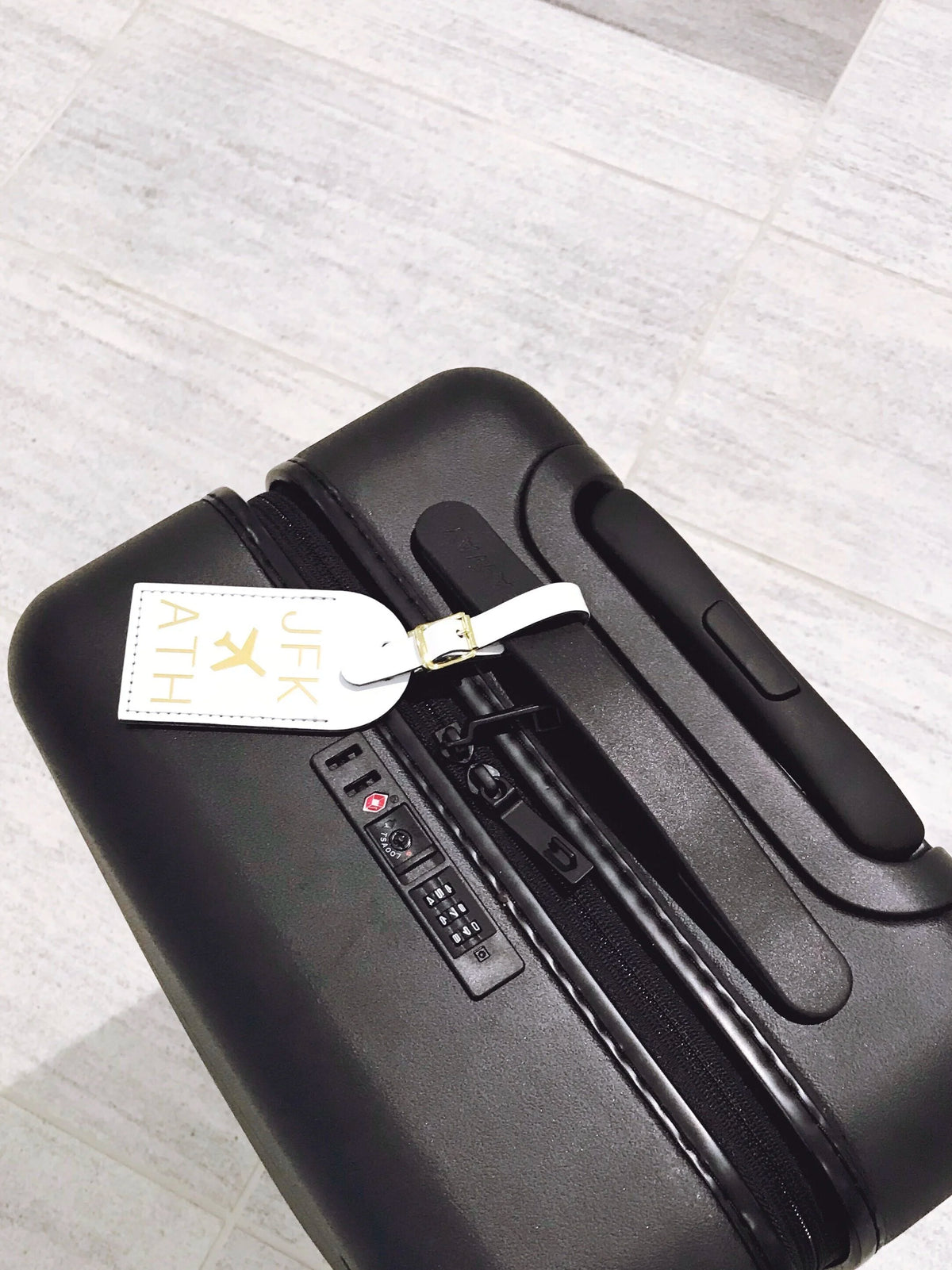 Take Me to Athens Luggage Tag - JFK