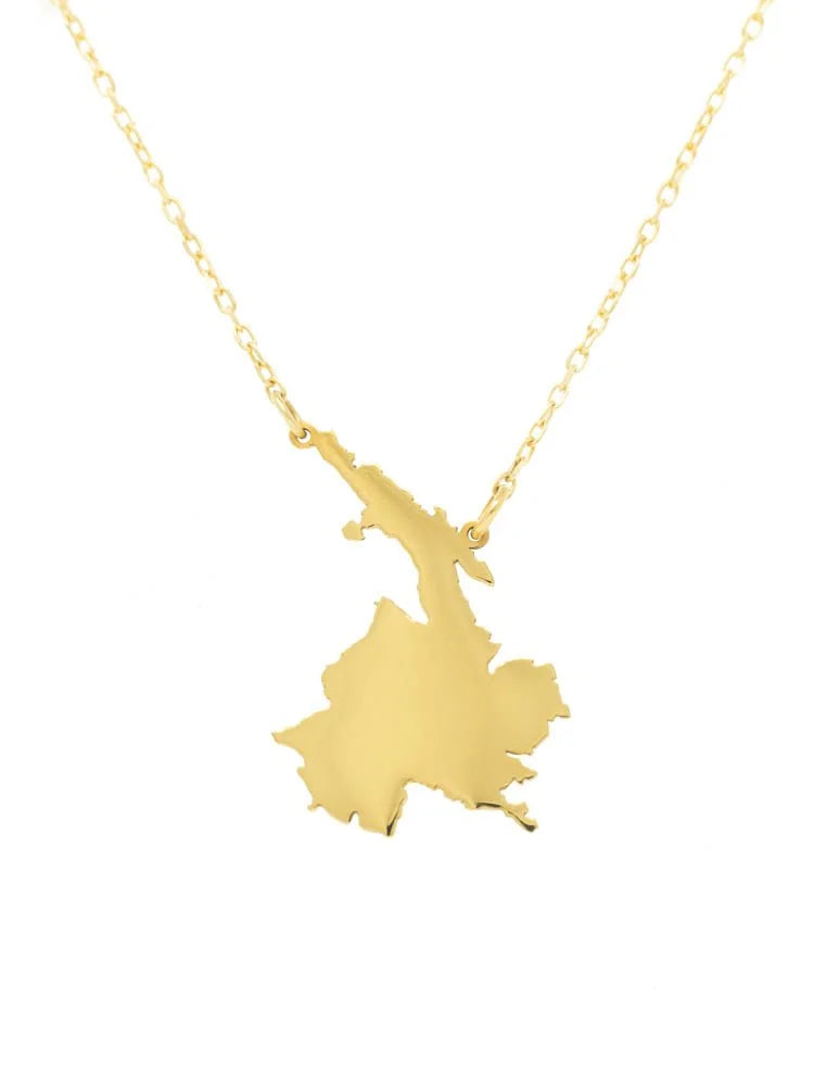 Map Necklace